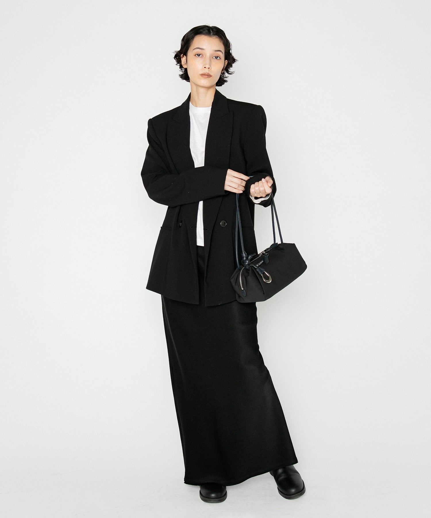 LE VERNIS] Marshmallow boston bag (Fabric) | CASSELINI ONLINE SHOP