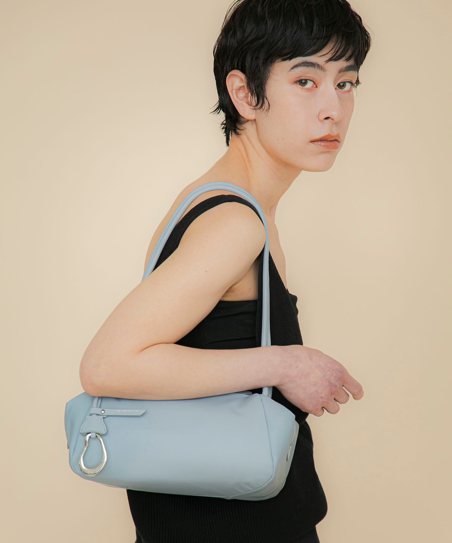 LE VERNIS] Marshmallow boston bag (Fabric) | CASSELINI ONLINE SHOP