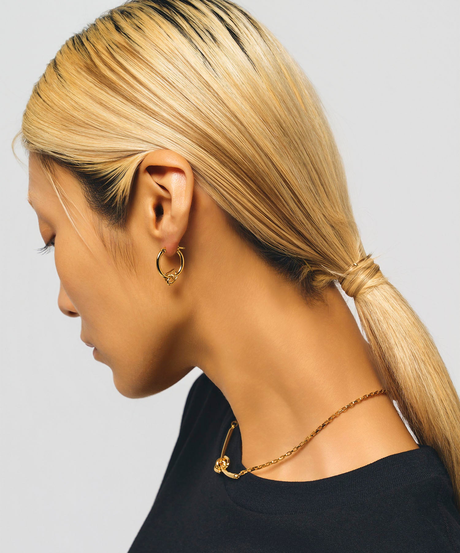 LAPUIS] Connect coil pierced earrings | CASSELINI ONLINE SHOP