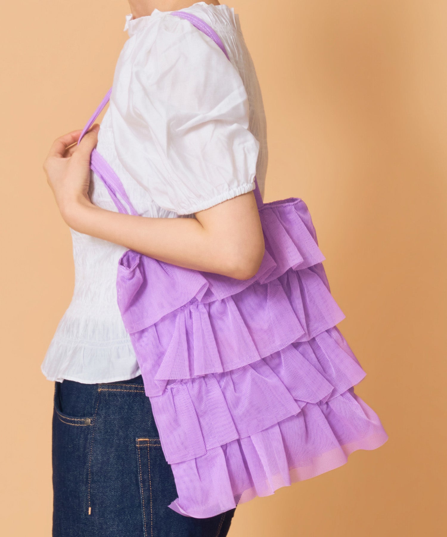 Casselini(キャセリーニ)メッシュフリルトート | CASSELINI ONLINE SHOP