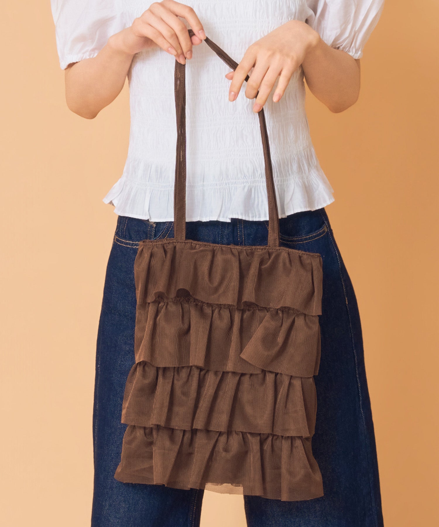 Casselini(キャセリーニ)メッシュフリルトート | CASSELINI ONLINE SHOP