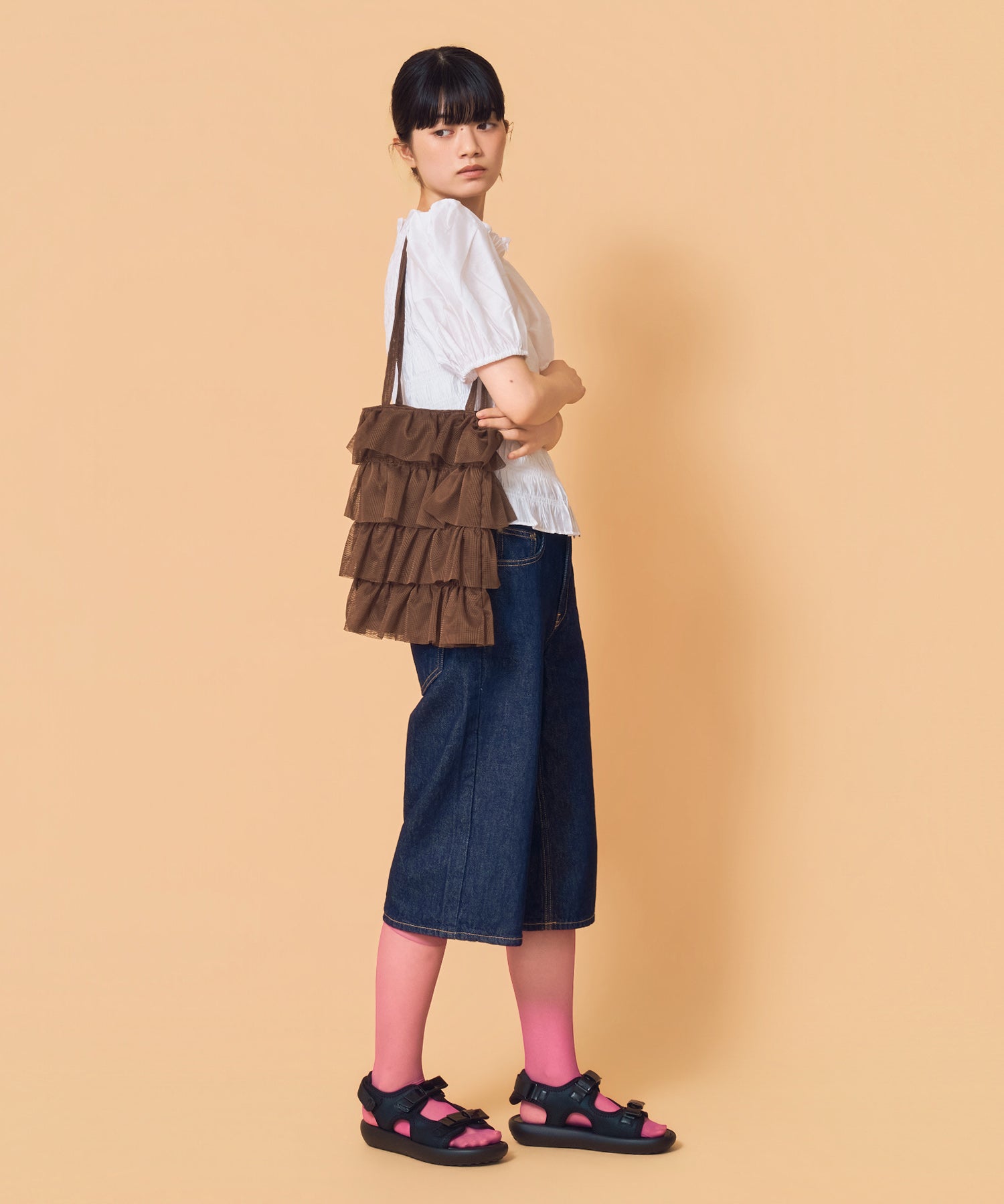 Casselini(キャセリーニ)メッシュフリルトート | CASSELINI ONLINE SHOP