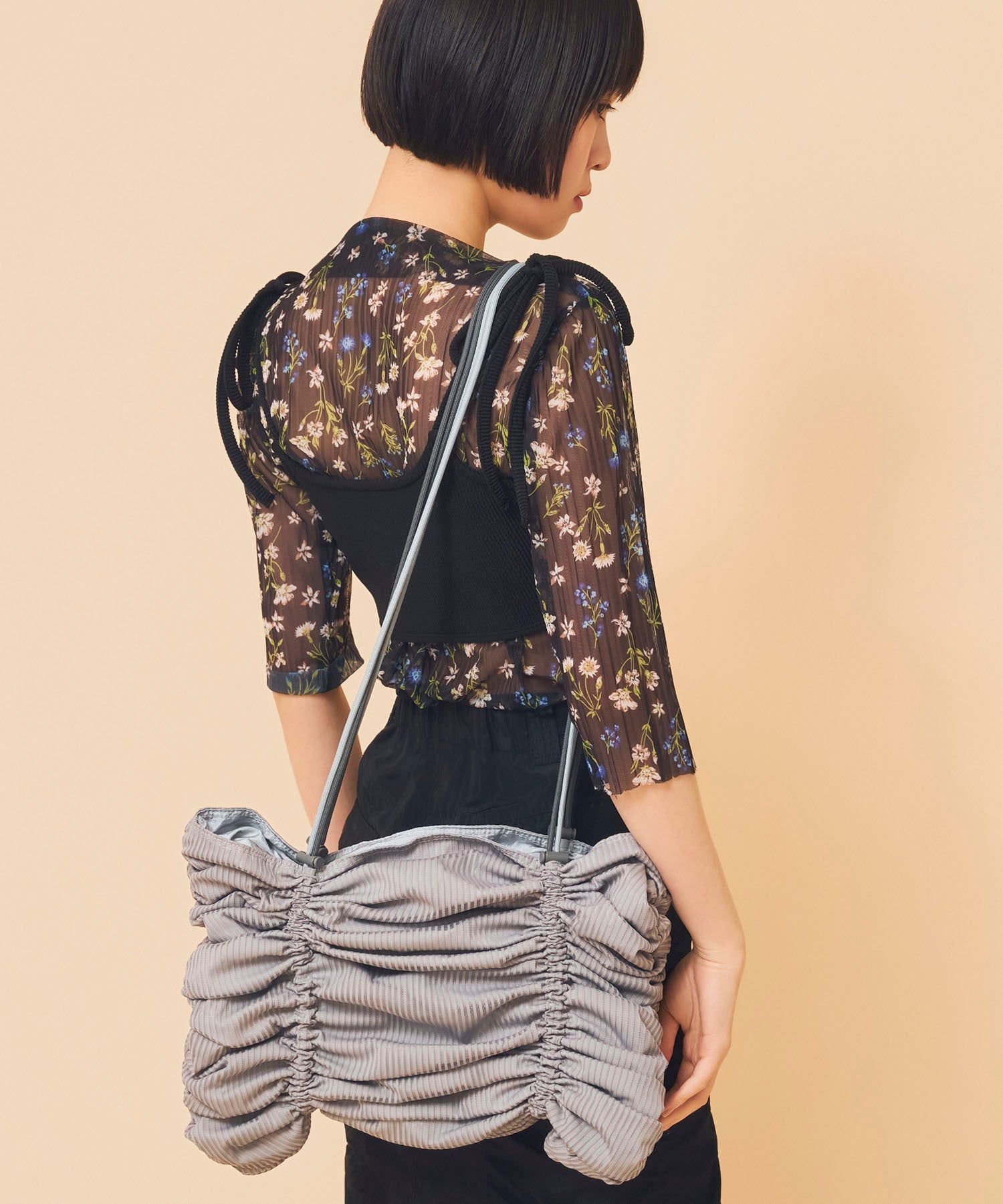 完売品 キャセリーニ ハンド&amp;ショルダー2weyバッグ Casselini(キャセリーニ)2wayシャーリングバッグ | CASSELINI ONLINE SHOP