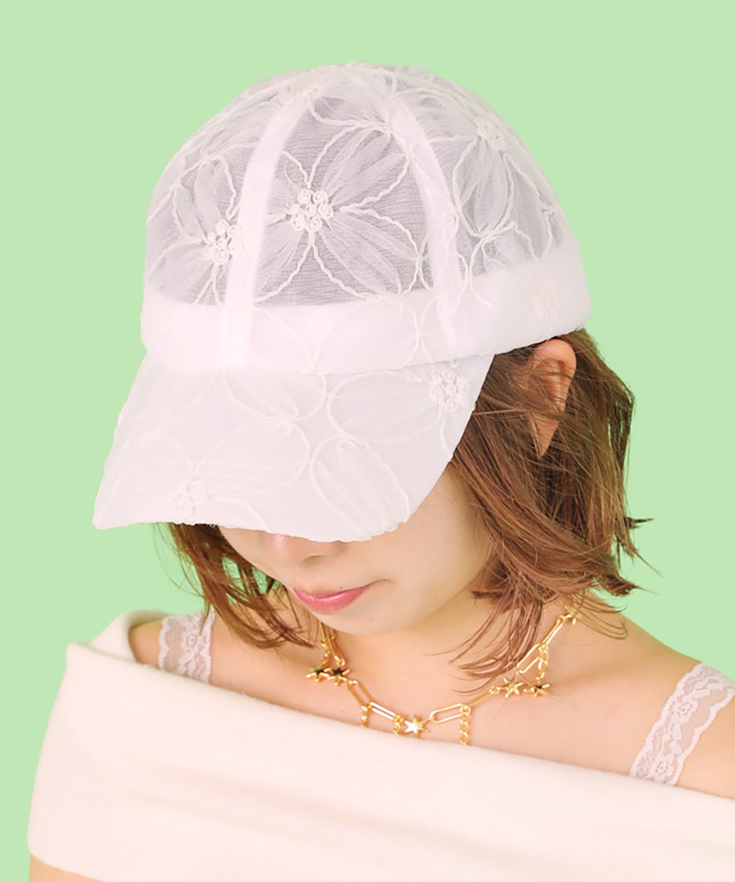 Casselini(キャセリーニ)フラワーレースキャップ | CASSELINI ONLINE SHOP