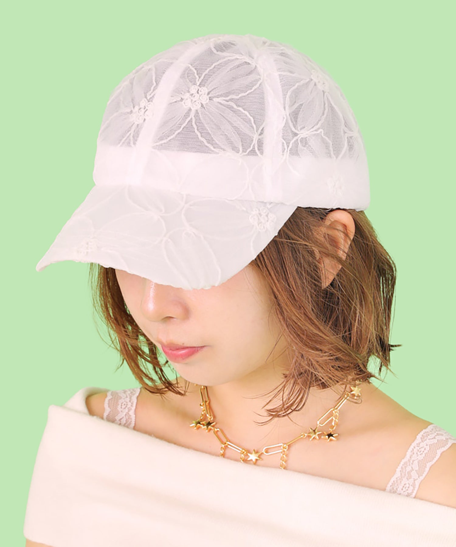 Casselini(キャセリーニ)フラワーレースキャップ | CASSELINI ONLINE SHOP