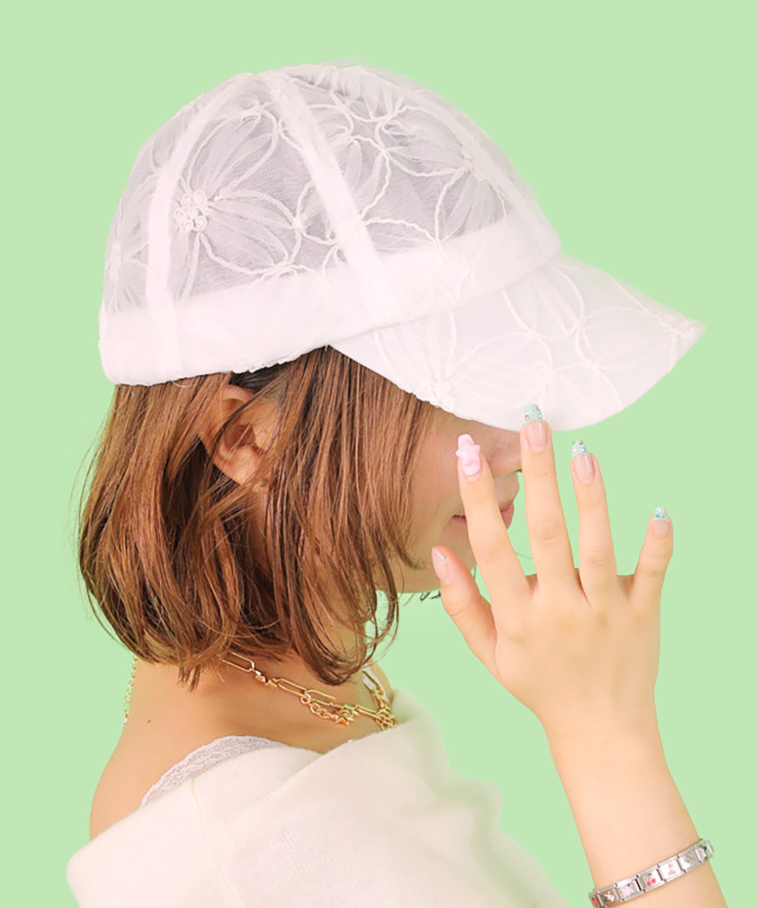 Casselini(キャセリーニ)フラワーレースキャップ | CASSELINI ONLINE SHOP