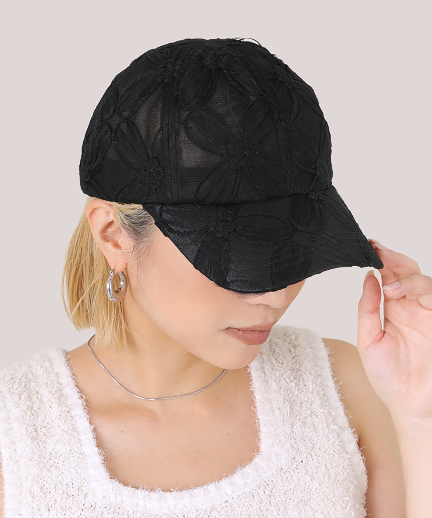 Casselini(キャセリーニ)フラワーレースキャップ | CASSELINI ONLINE SHOP