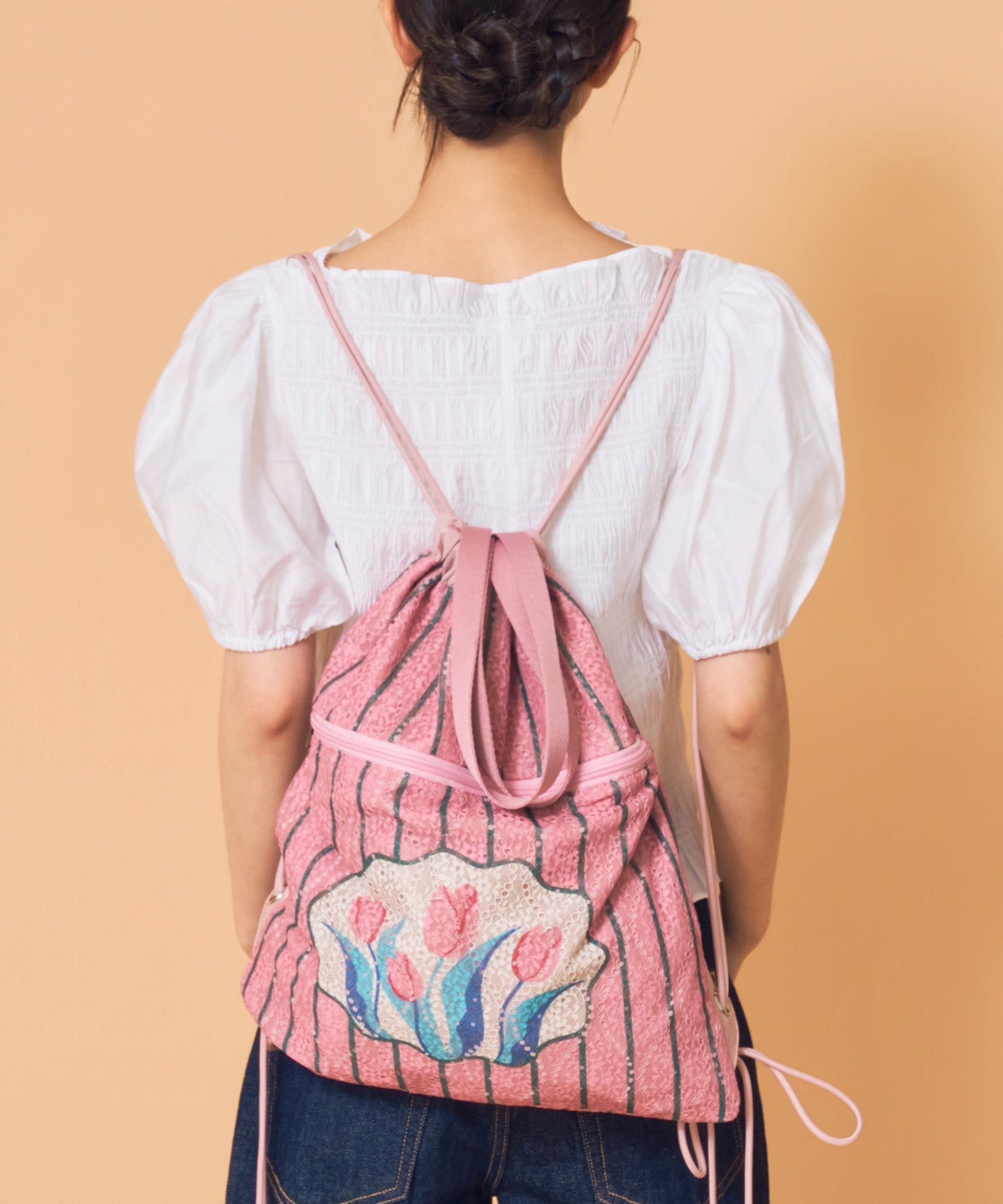 Casselini(キャセリーニ)レースチューリップナップサック | CASSELINI