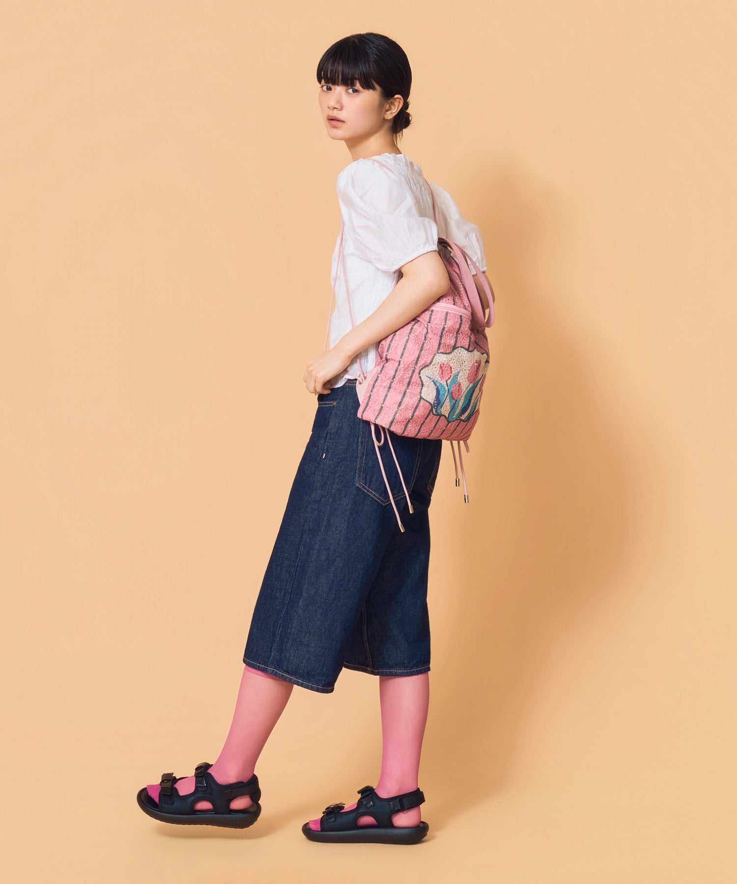 Casselini(キャセリーニ)レースチューリップナップサック | CASSELINI