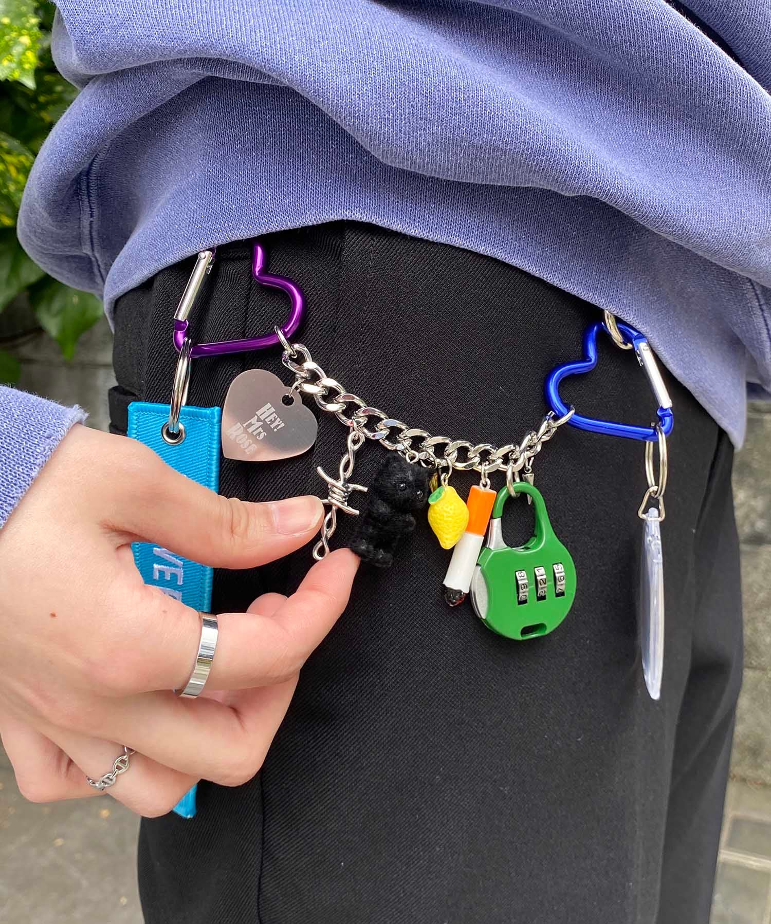 HEY! Mrs ROSE(ヘイ！ミセスローズ)HEY!Charm Bracelet | CASSELINI