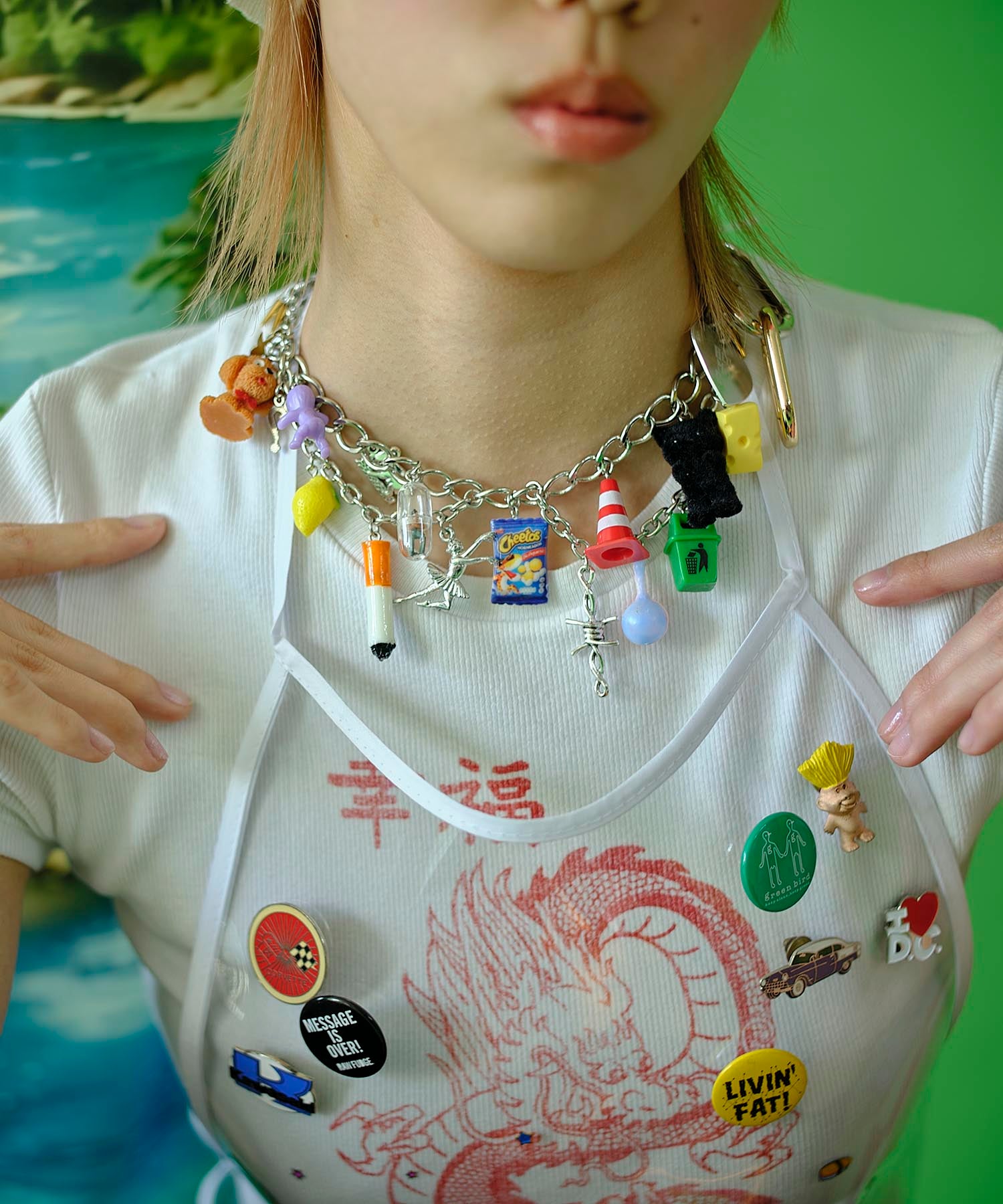 HEY! Mrs ROSE(ヘイ！ミセスローズ)HEY!Charm Necklace | CASSELINI