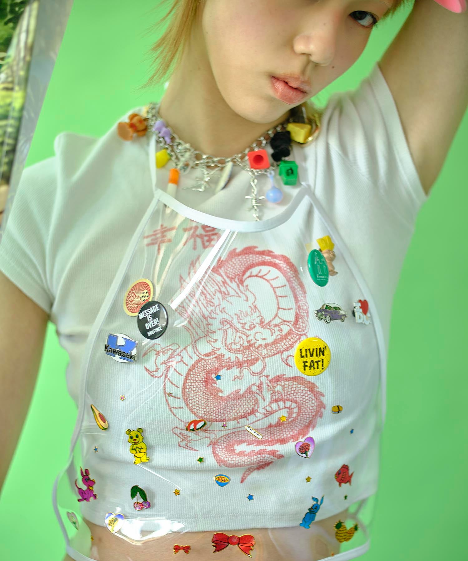 HEY! Mrs ROSE(ヘイ！ミセスローズ)HEY!Charm Necklace | CASSELINI