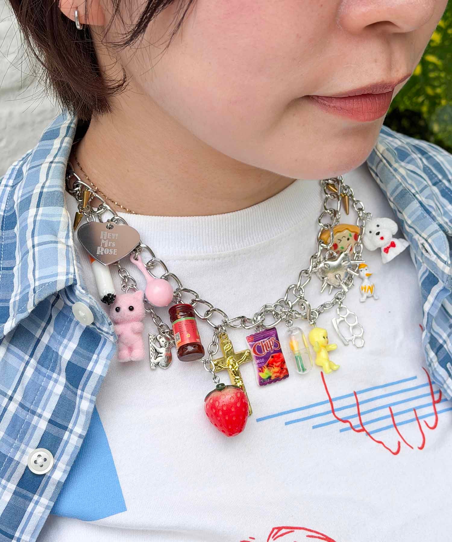 HEY! Mrs ROSE(ヘイ！ミセスローズ)HEY!Charm Necklace | CASSELINI