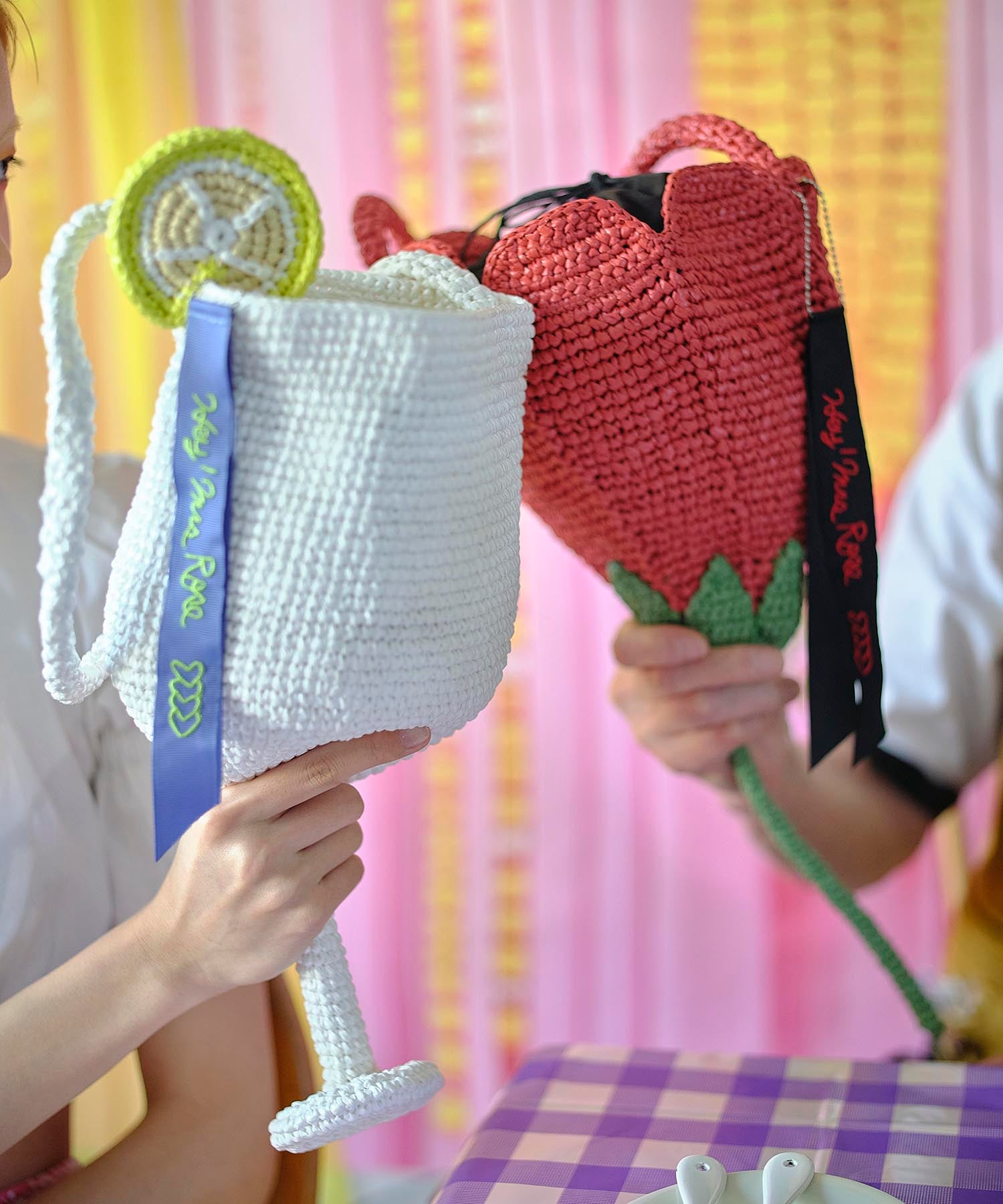 HEY! Mrs ROSE(ヘイ！ミセスローズ)Happy crochet Basket | CASSELINI