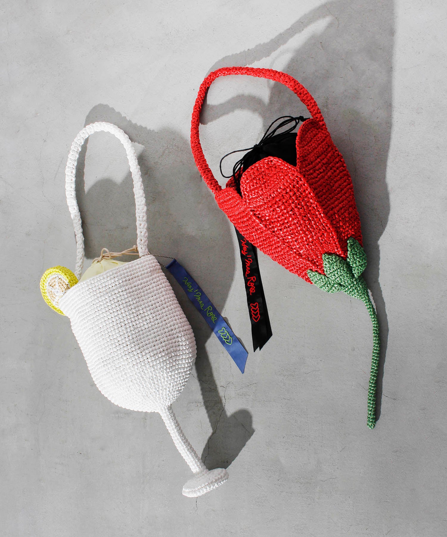 HEY! Mrs ROSE(ヘイ！ミセスローズ)Happy crochet Basket | CASSELINI