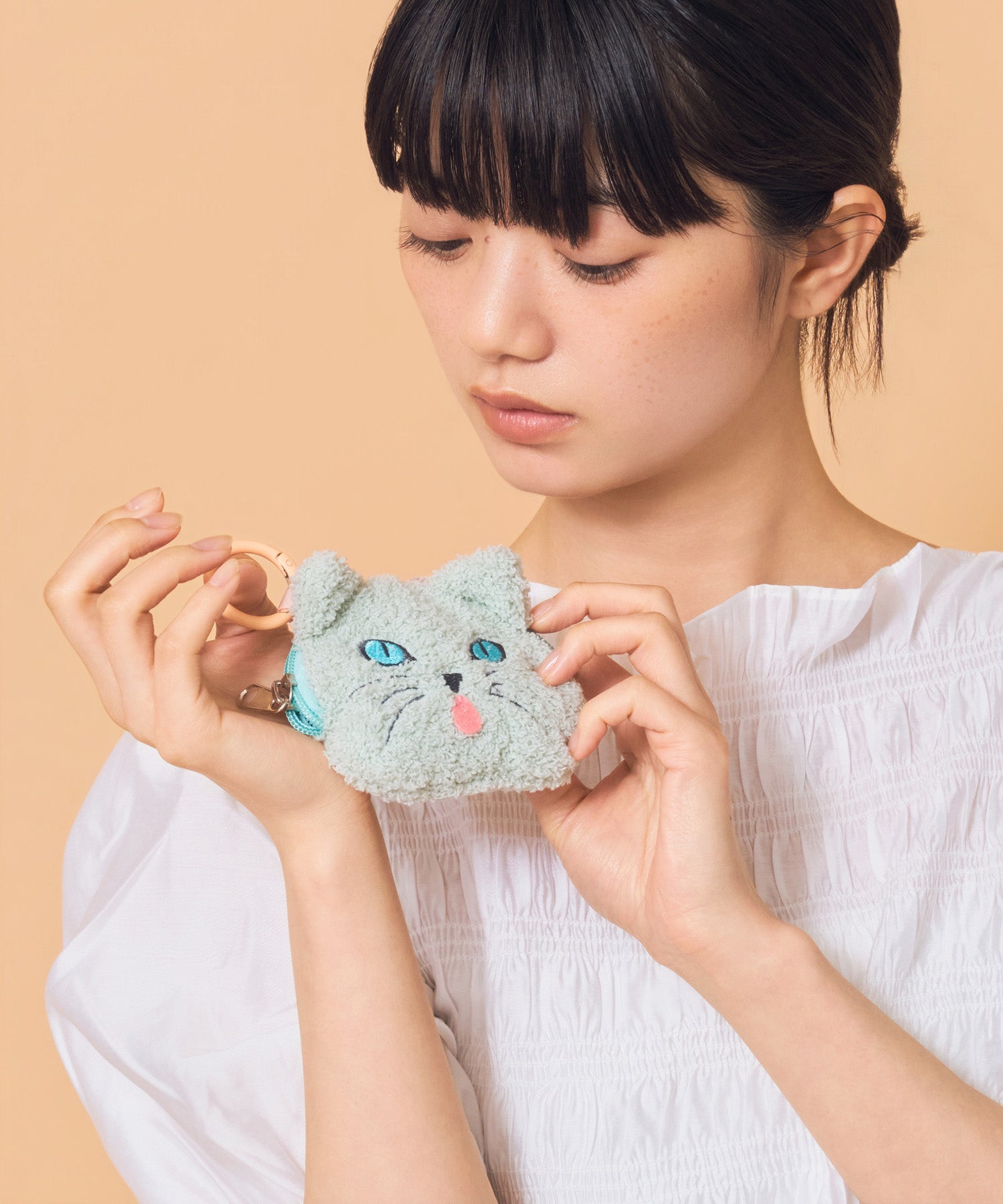 ★CATS ★デニムチャーム★ Casselini(キャセリーニ)アニマルフェイスチャーム | CASSELINI ONLINE