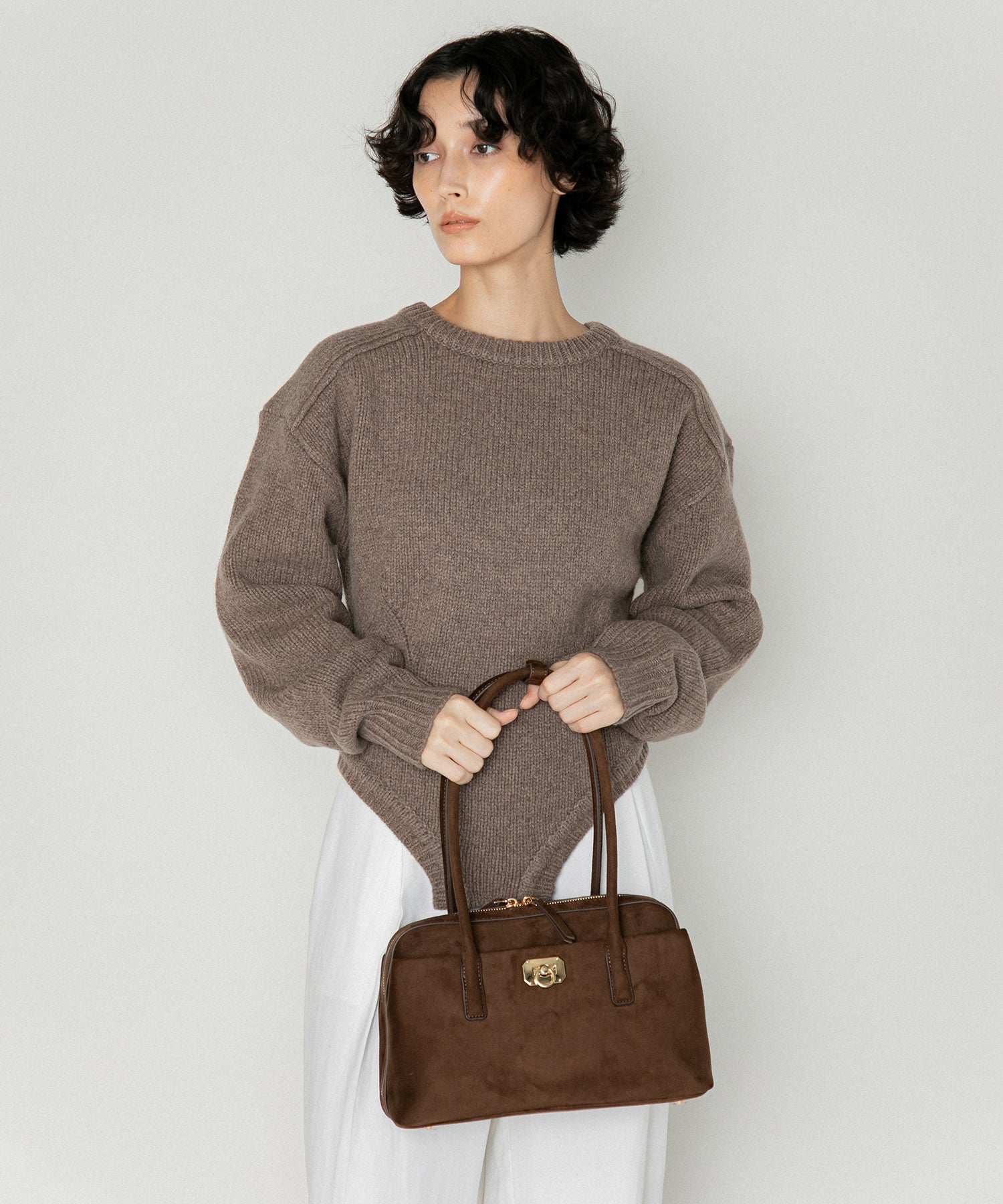 LE VERNIS] Wide boston bag S | CASSELINI ONLINE SHOP