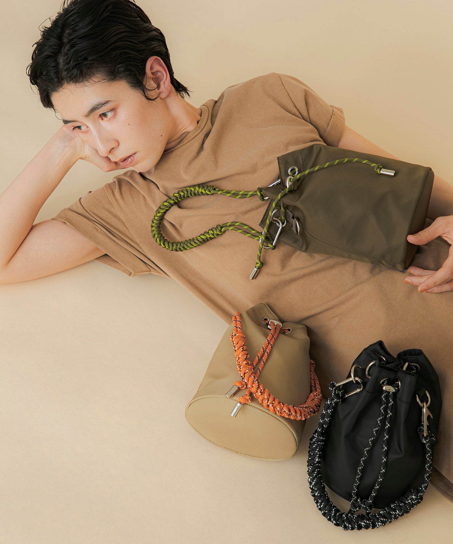 #️⃣CHANEL  巾着バッグ クルリト コンパクトクーラー巾着バッグ｜ノベルティ・物販・記念品
