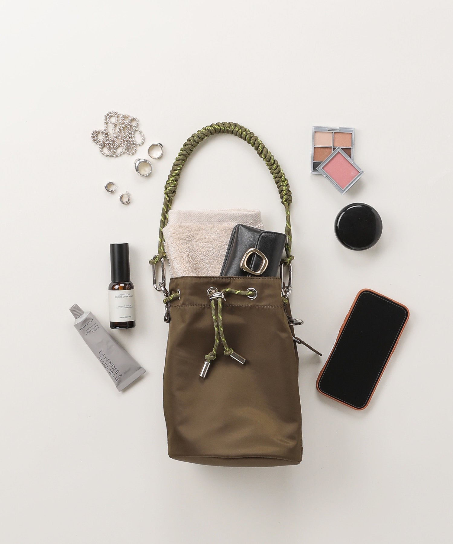LE VERNIS]Paracord nylon mini bag | CASSELINI ONLINE SHOP