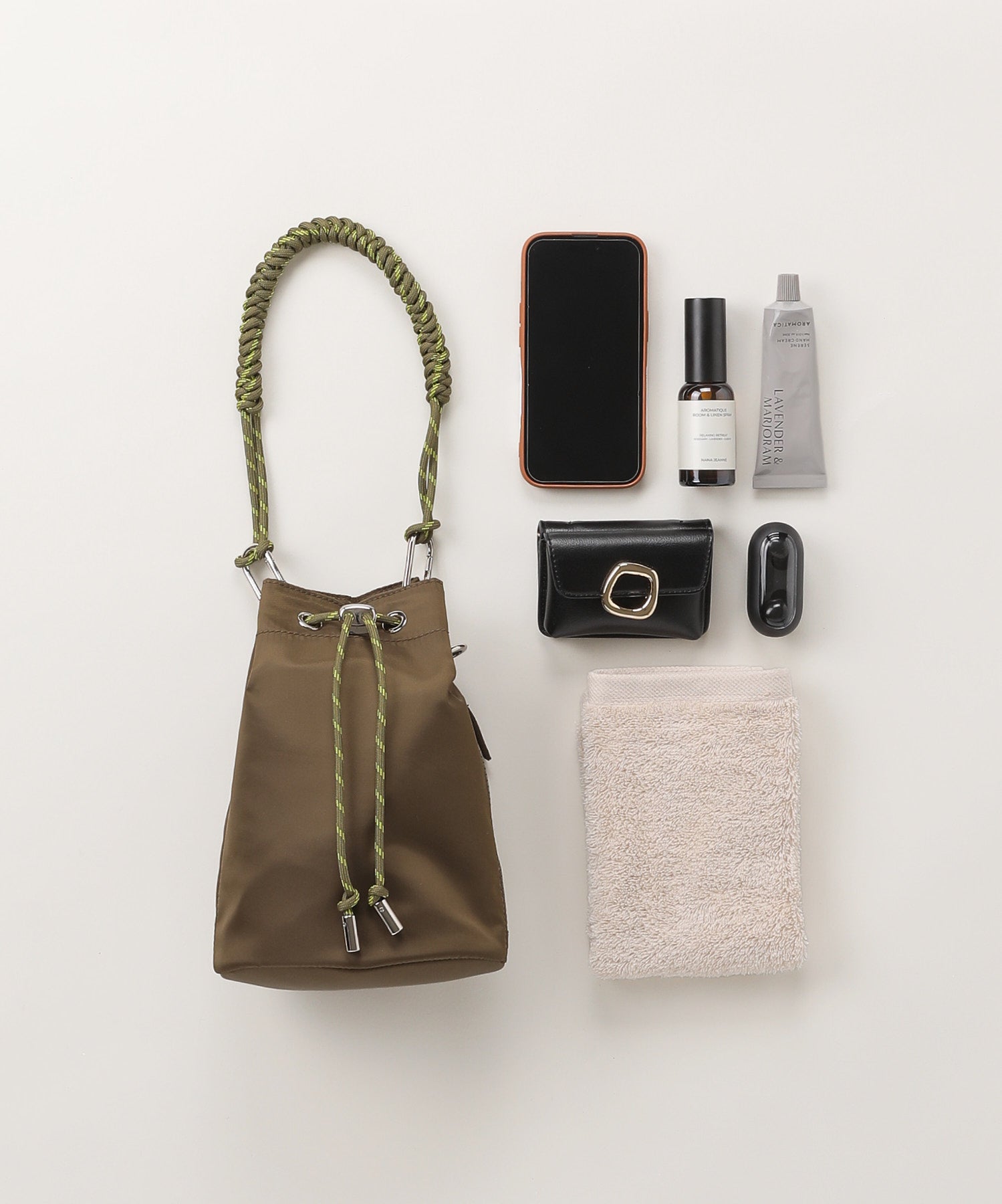 LE VERNIS]Paracord nylon mini bag | CASSELINI ONLINE SHOP
