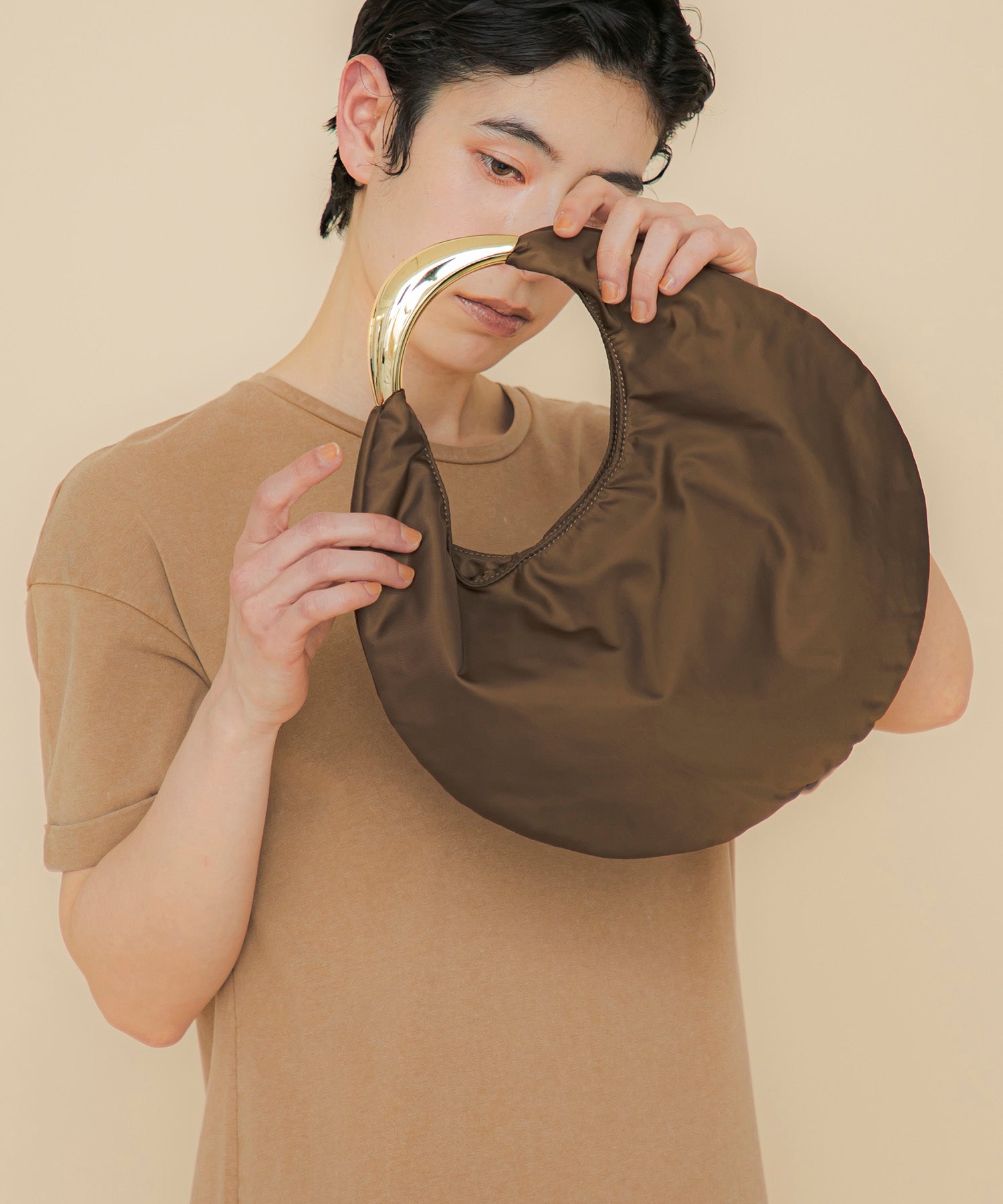 LE VERNIS]Sculpture nylon bag S | CASSELINI ONLINE SHOP
