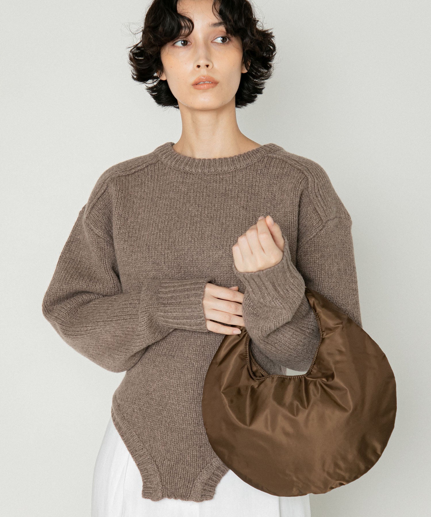 LE VERNIS]Sculpture nylon bag S | CASSELINI ONLINE SHOP