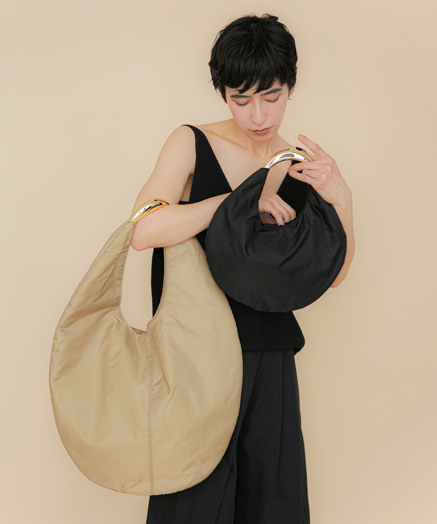 LE VERNIS]Sculpture nylon bag S | CASSELINI ONLINE SHOP