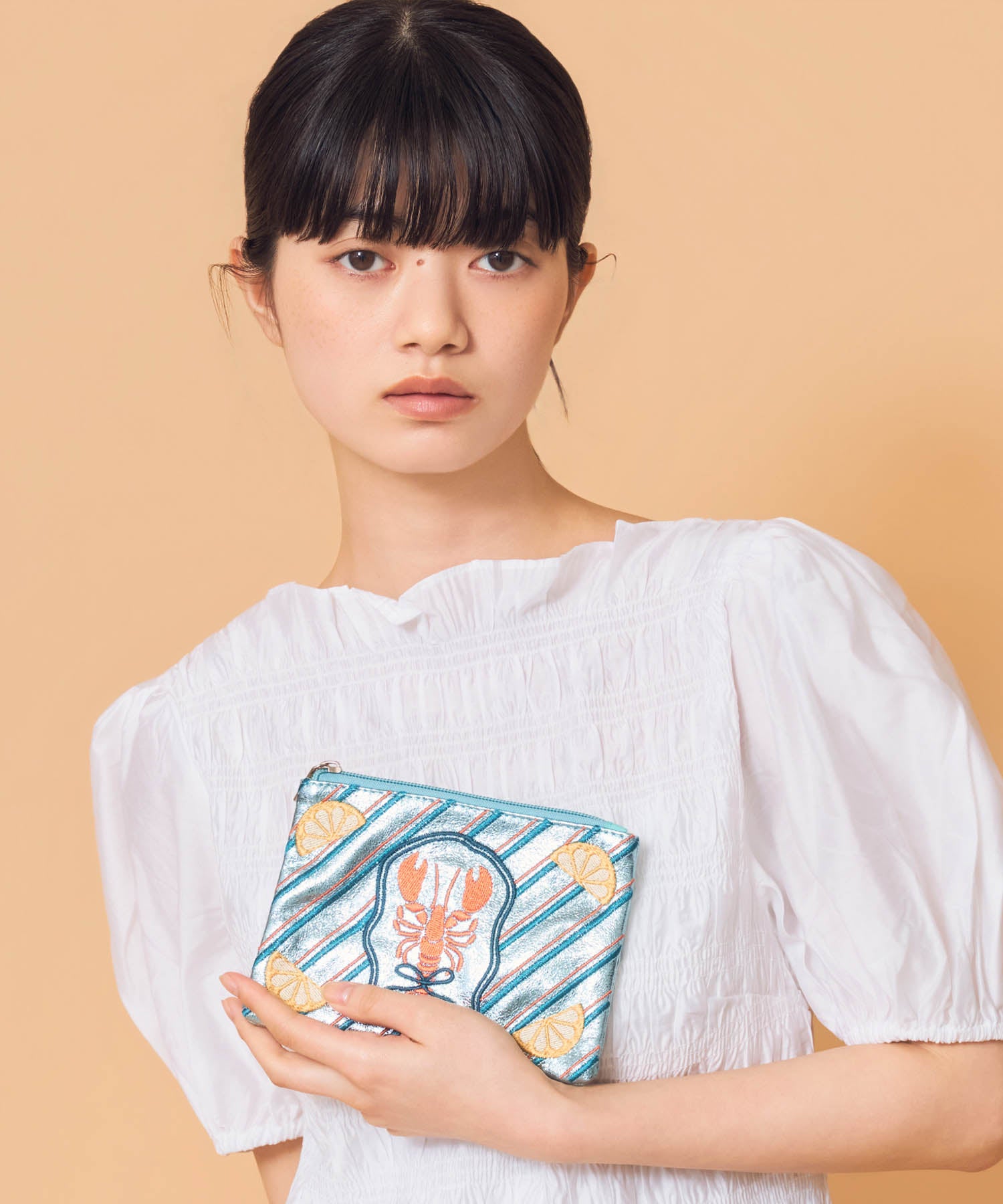 Casselini(キャセリーニ)メタリック刺繍ポーチ | CASSELINI ONLINE SHOP