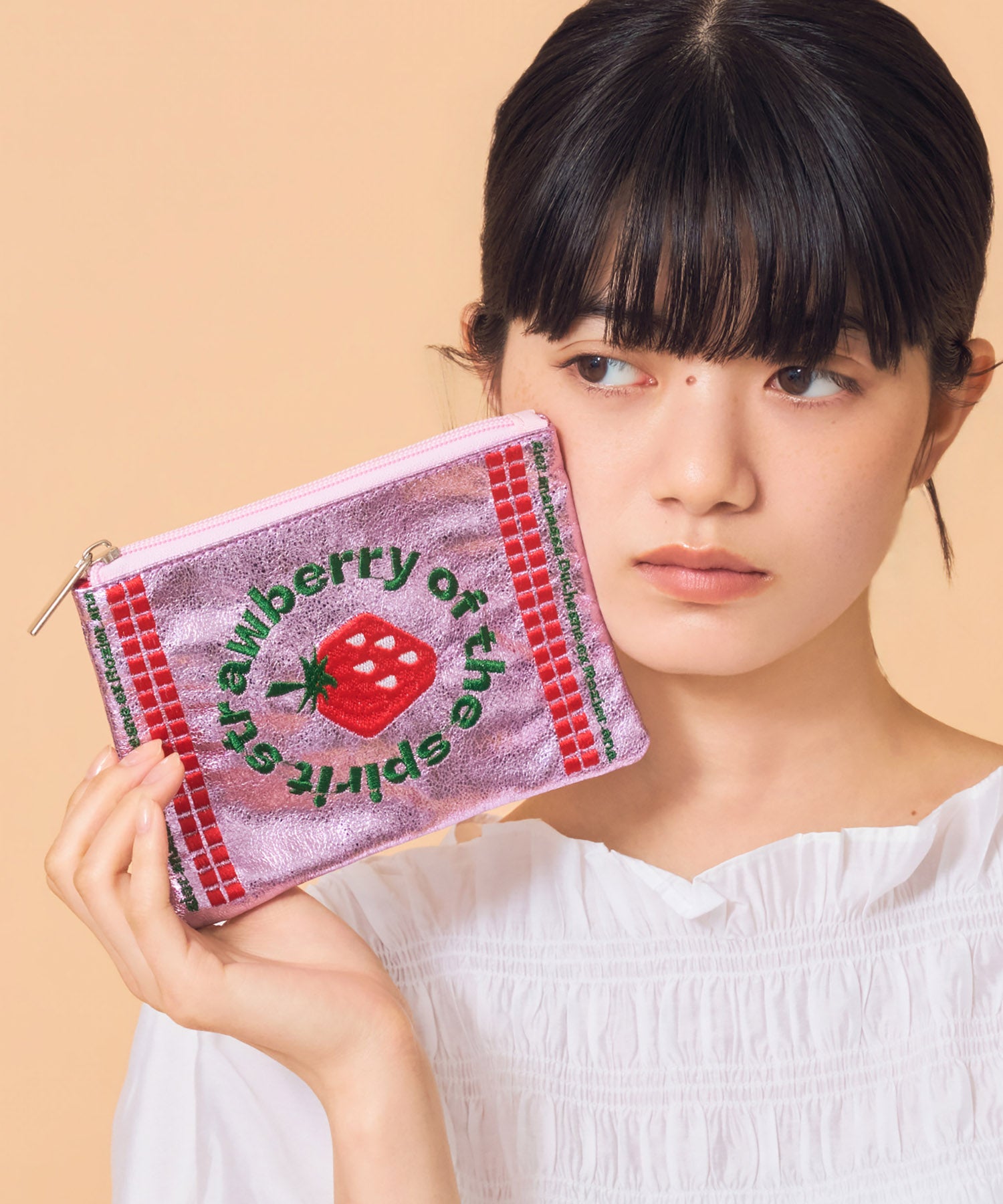 Casselini(キャセリーニ)メタリック刺繍ポーチ | CASSELINI ONLINE SHOP