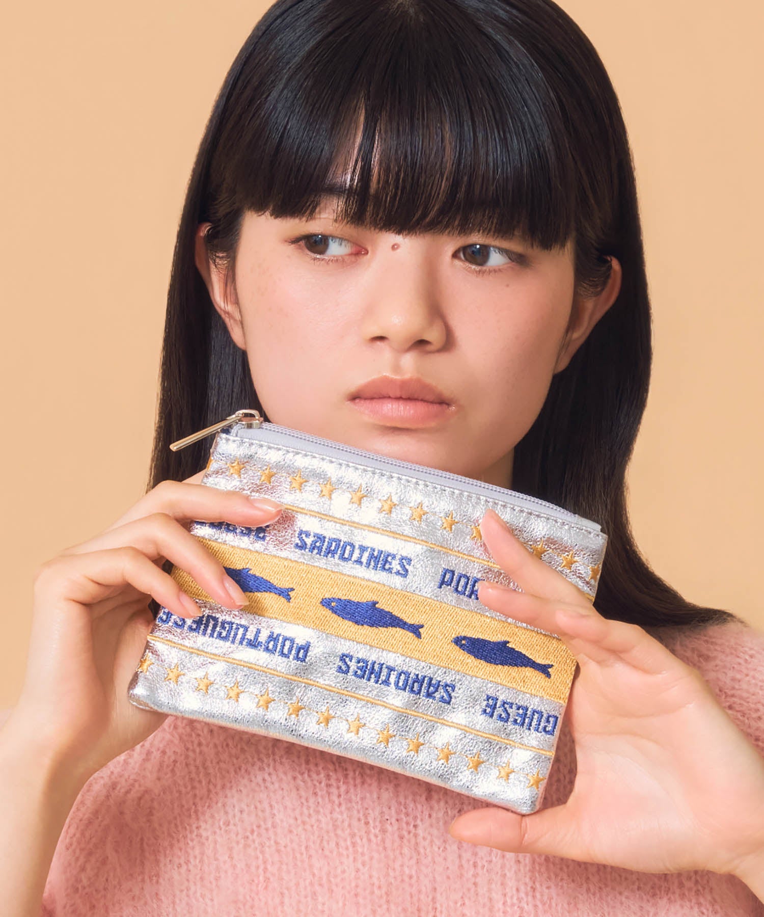 Casselini(キャセリーニ)メタリック刺繍ポーチ | CASSELINI ONLINE SHOP