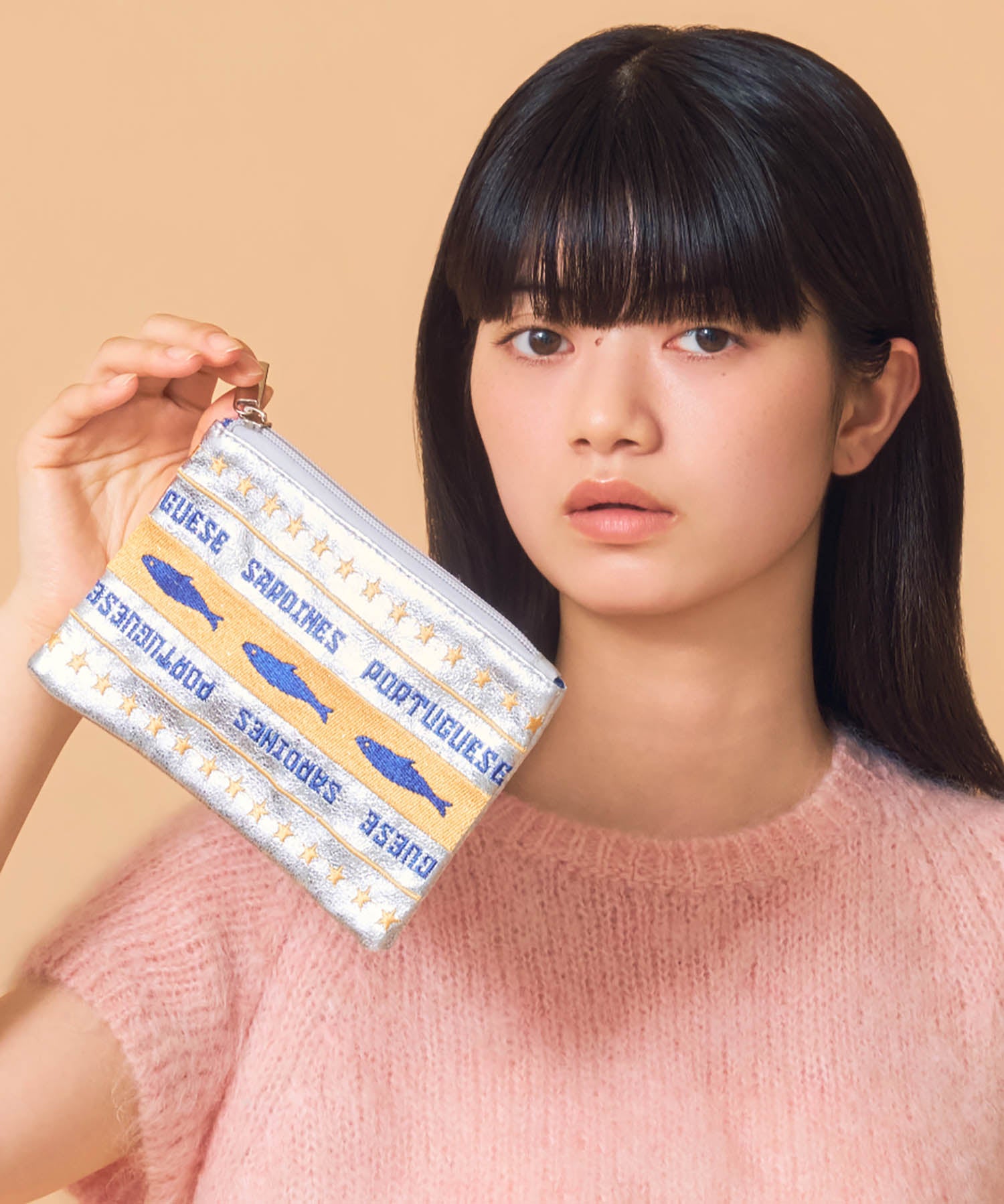 Casselini(キャセリーニ)メタリック刺繍ポーチ | CASSELINI ONLINE SHOP