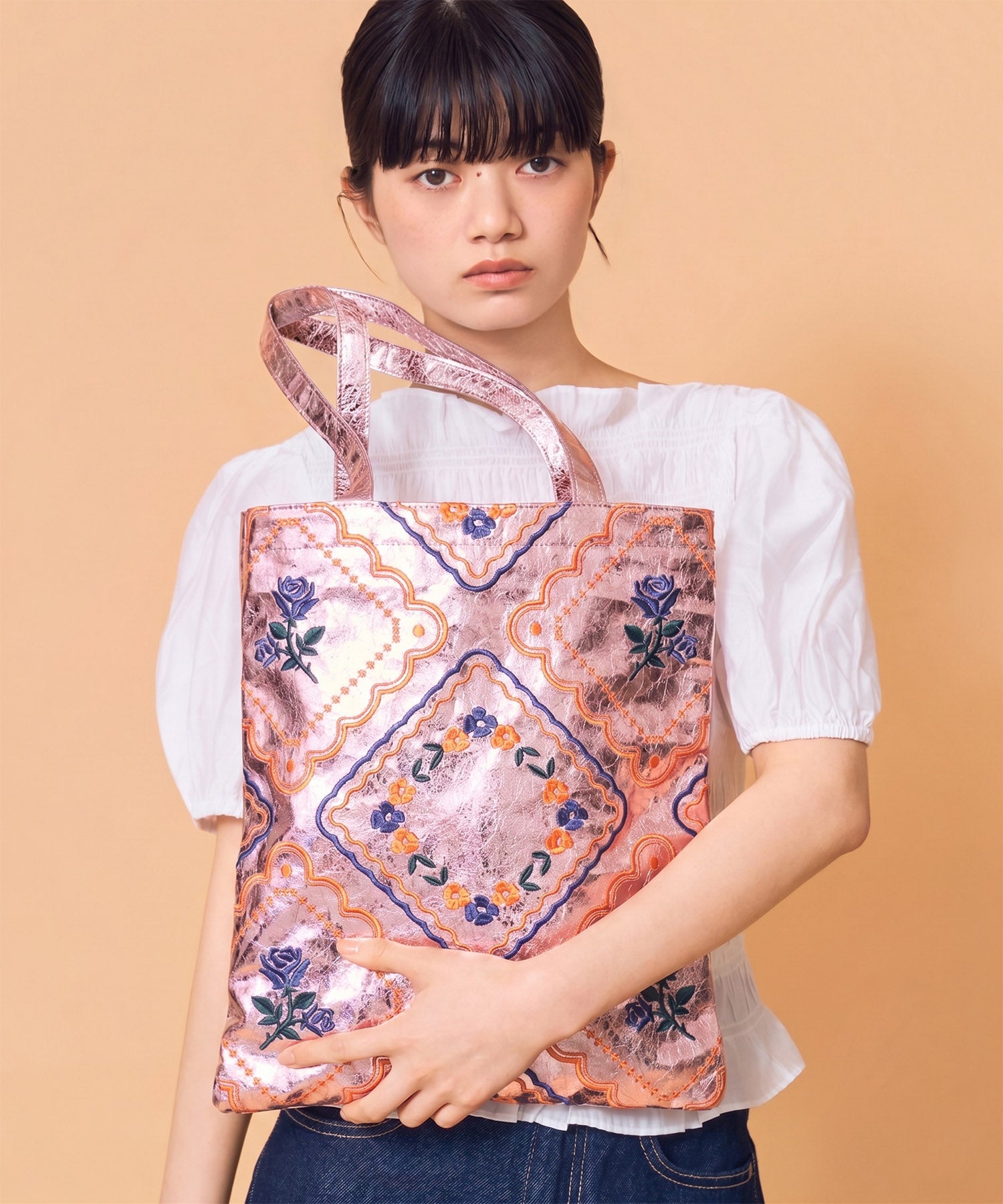 Casselini(キャセリーニ)メタリック刺繍トート | CASSELINI ONLINE SHOP