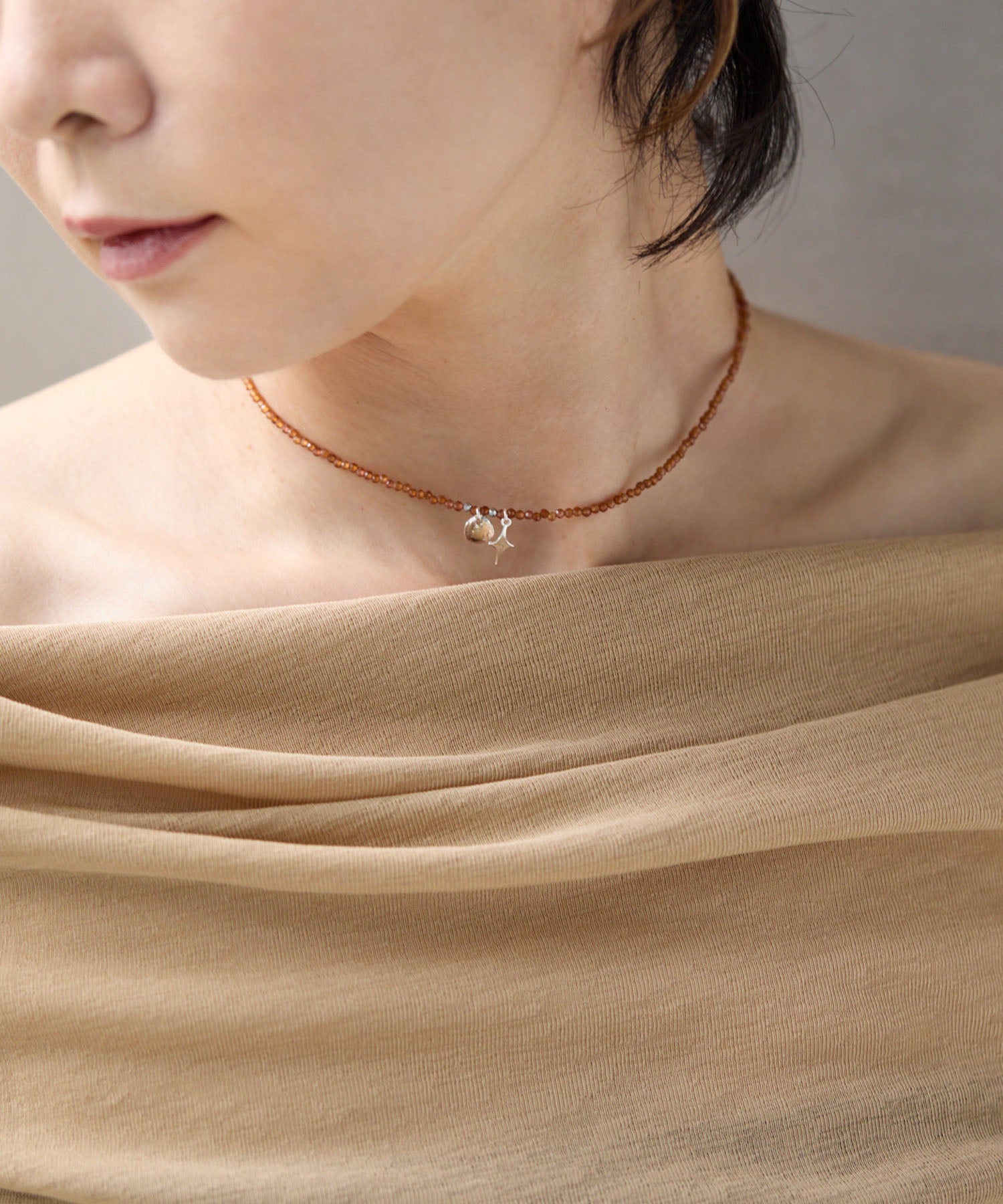 LAPUIS] Sammy gemstone necklace | CASSELINI ONLINE SHOP