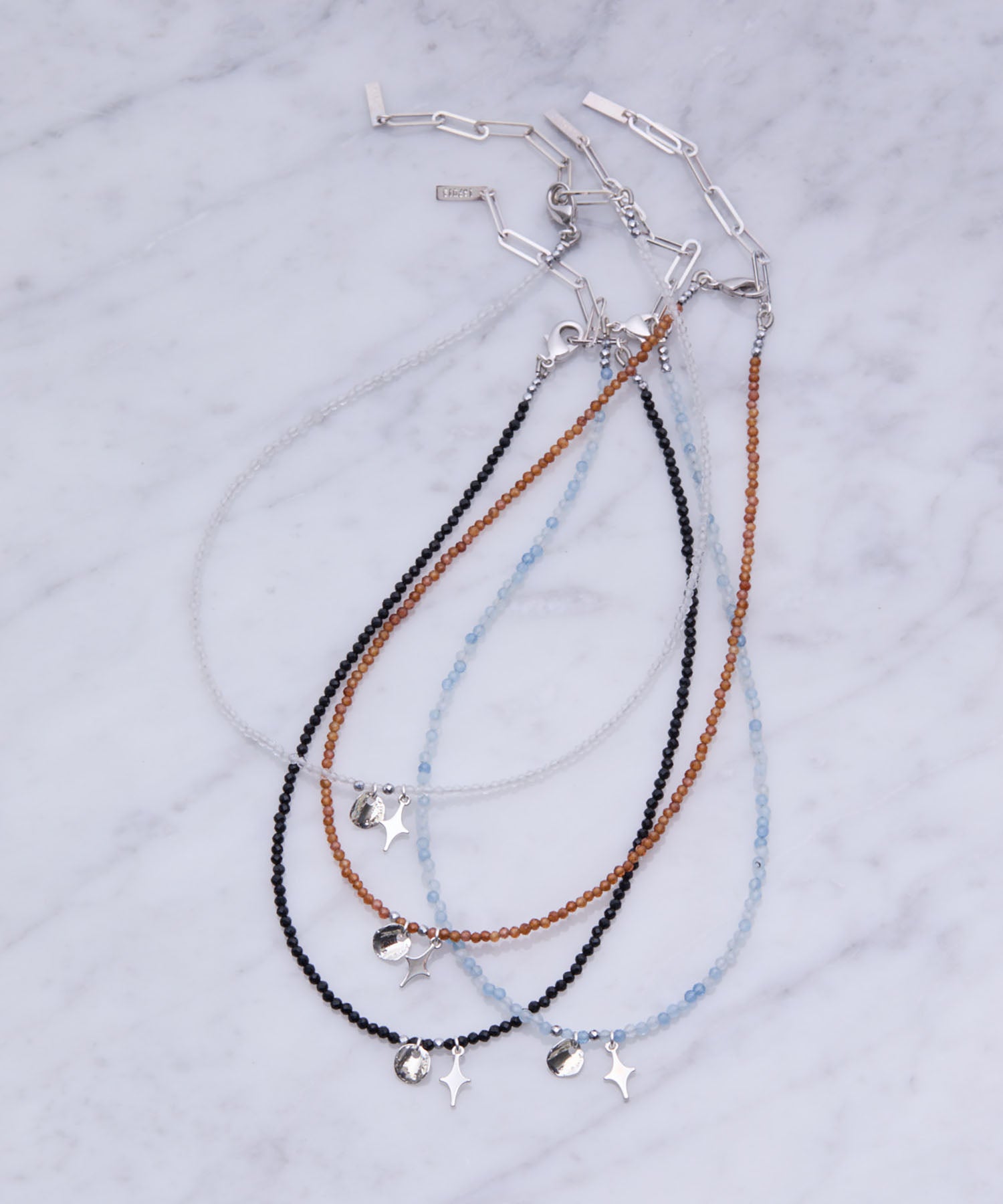 LAPUIS] Sammy gemstone necklace | CASSELINI ONLINE SHOP