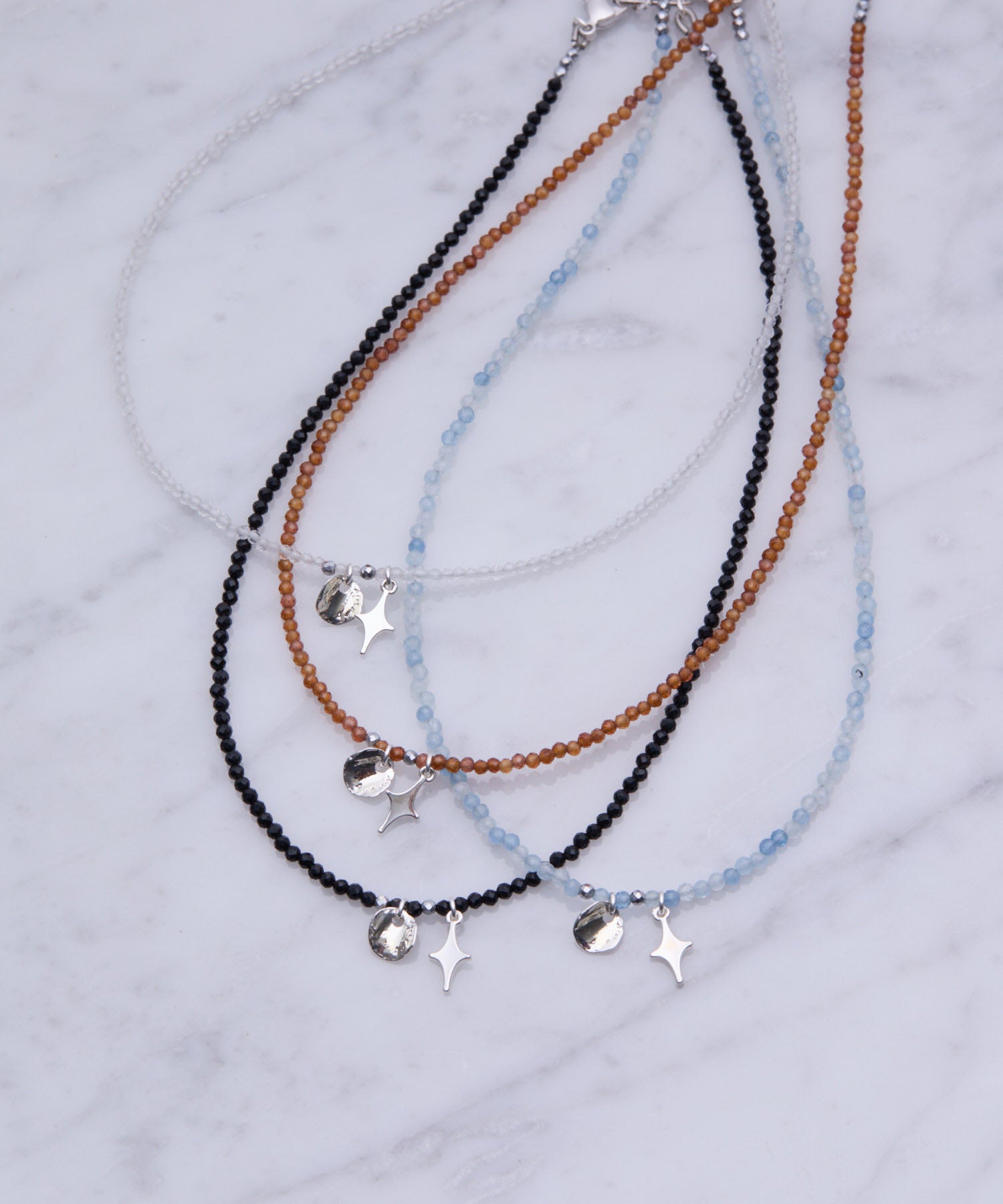 LAPUIS] Sammy gemstone necklace | CASSELINI ONLINE SHOP