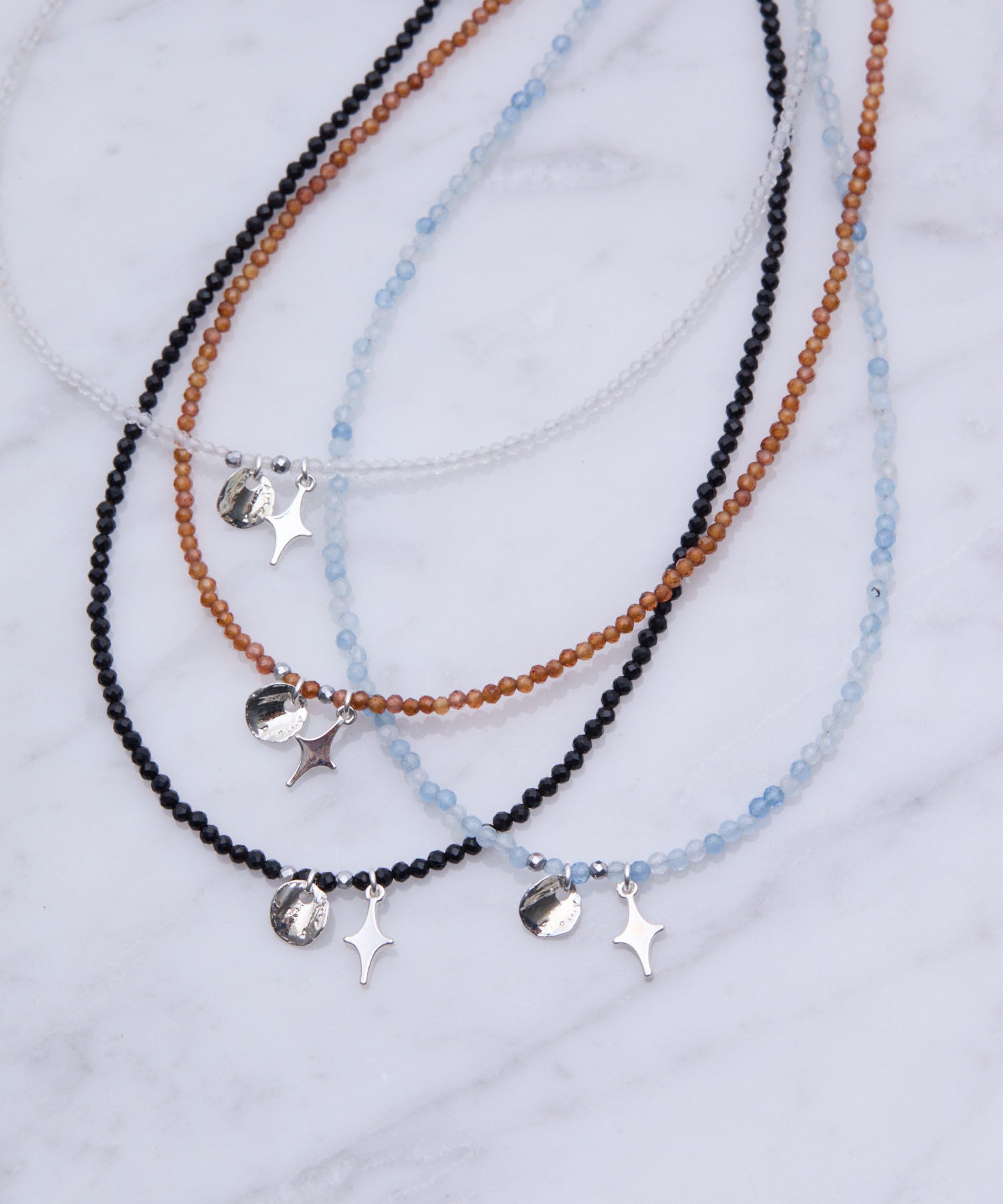 LAPUIS] Sammy gemstone necklace | CASSELINI ONLINE SHOP