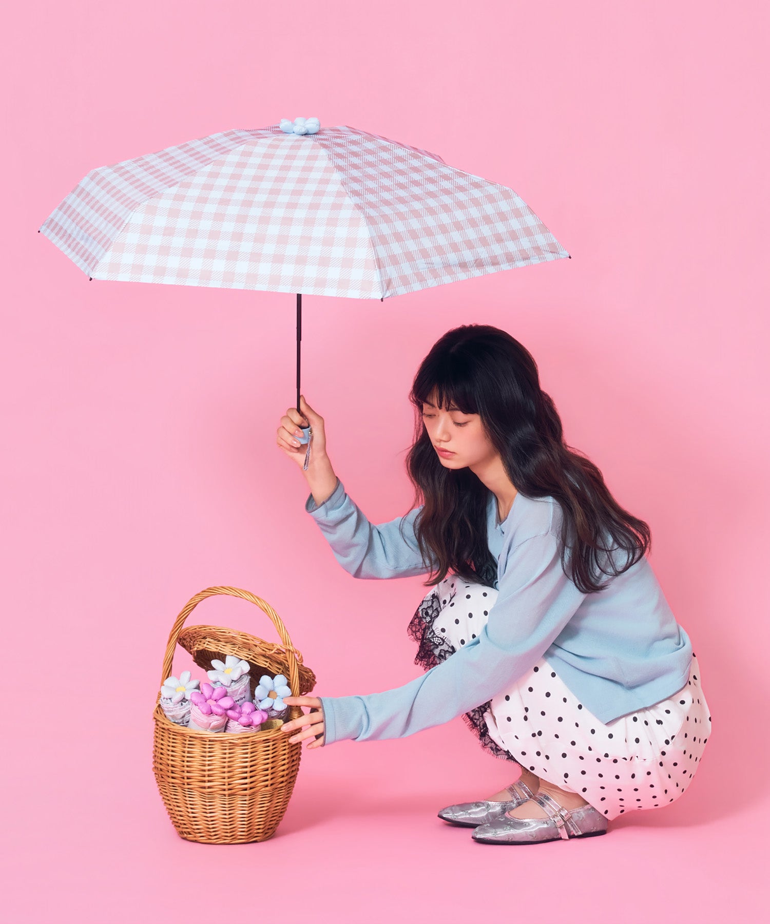 Casselini(キャセリーニ)【assa×Casselini】Ohana Parasol お花