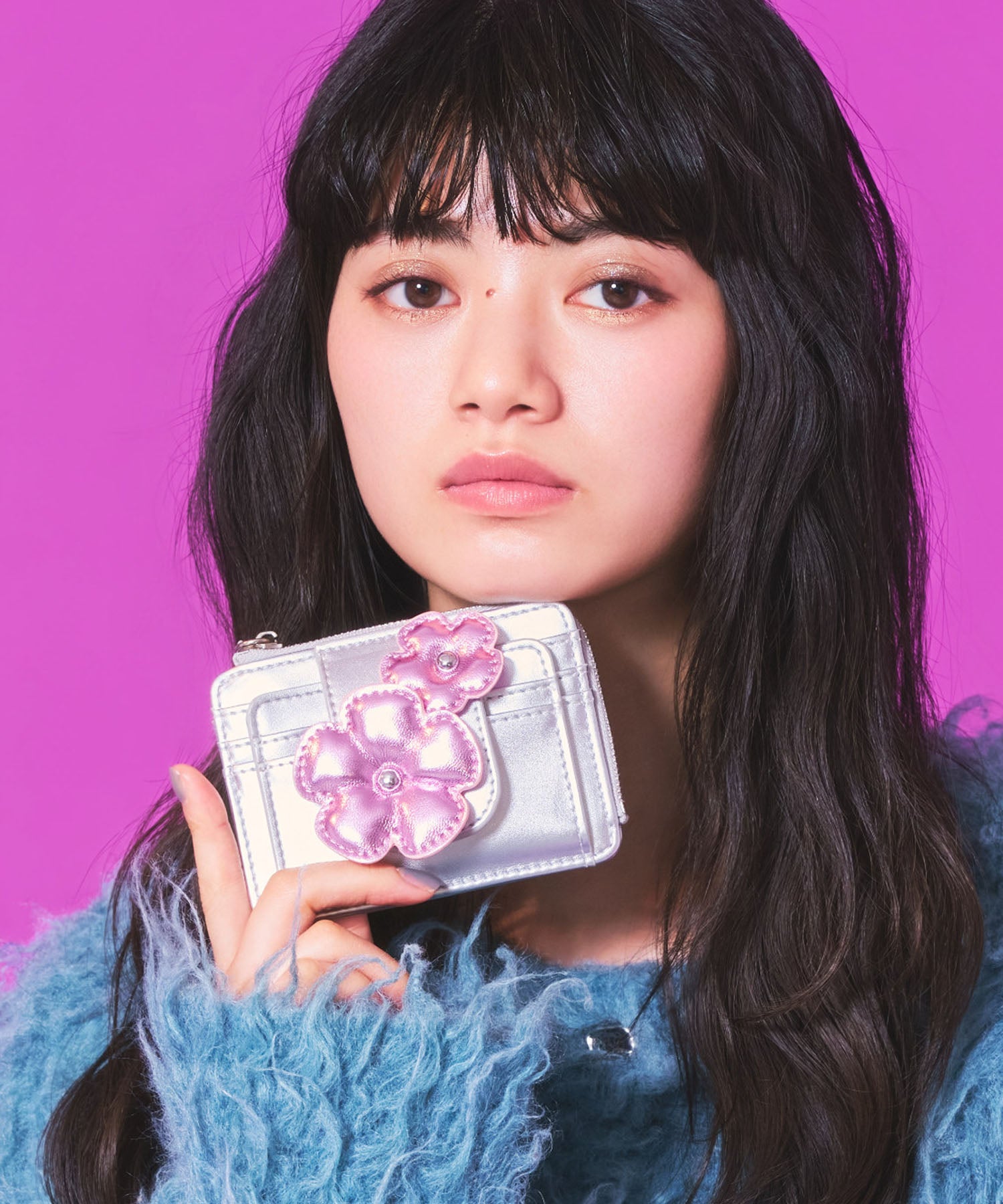 Casselini(キャセリーニ)ぷっくりフラワーカードケース | CASSELINI