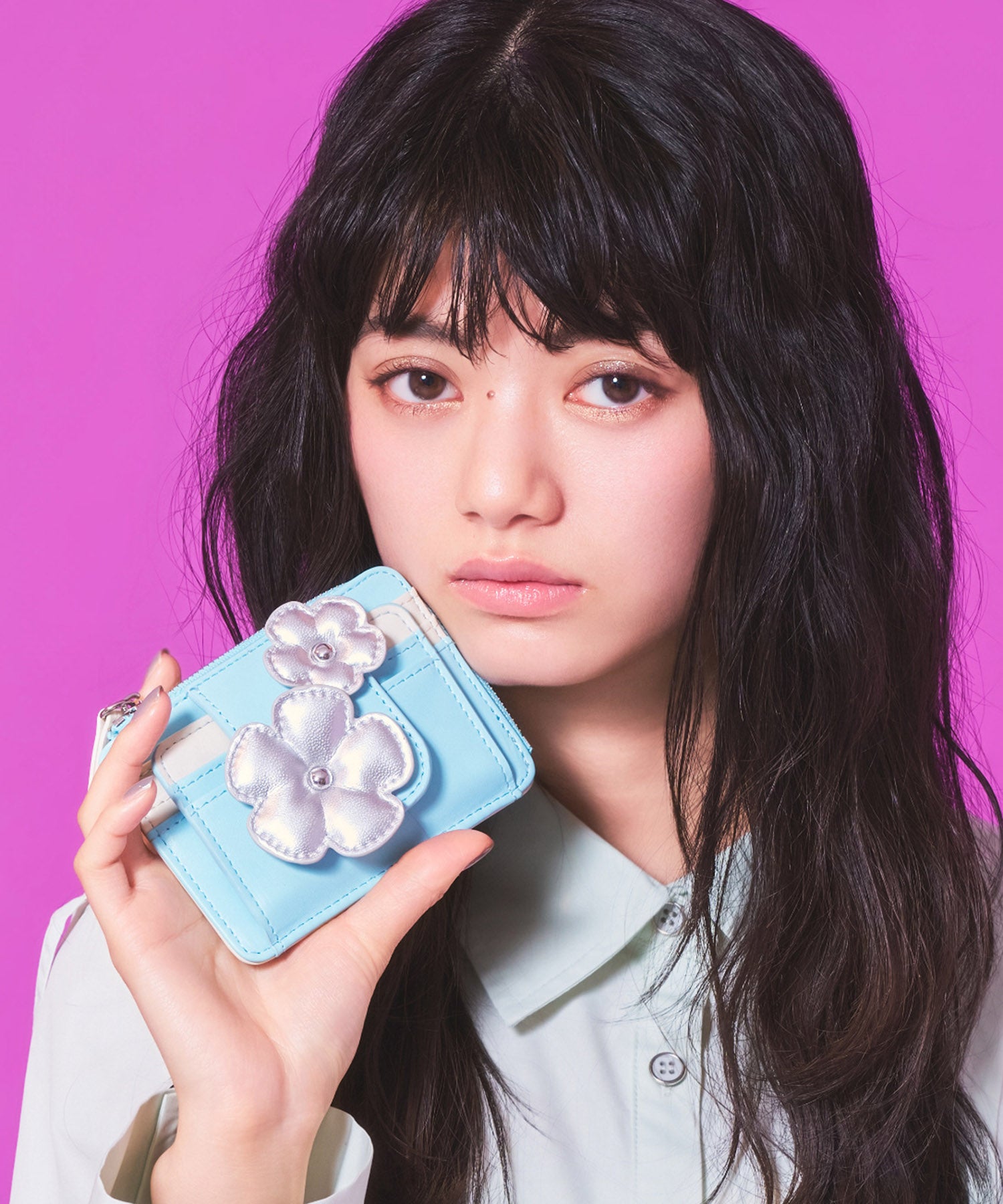 Casselini(キャセリーニ)ぷっくりフラワーカードケース | CASSELINI
