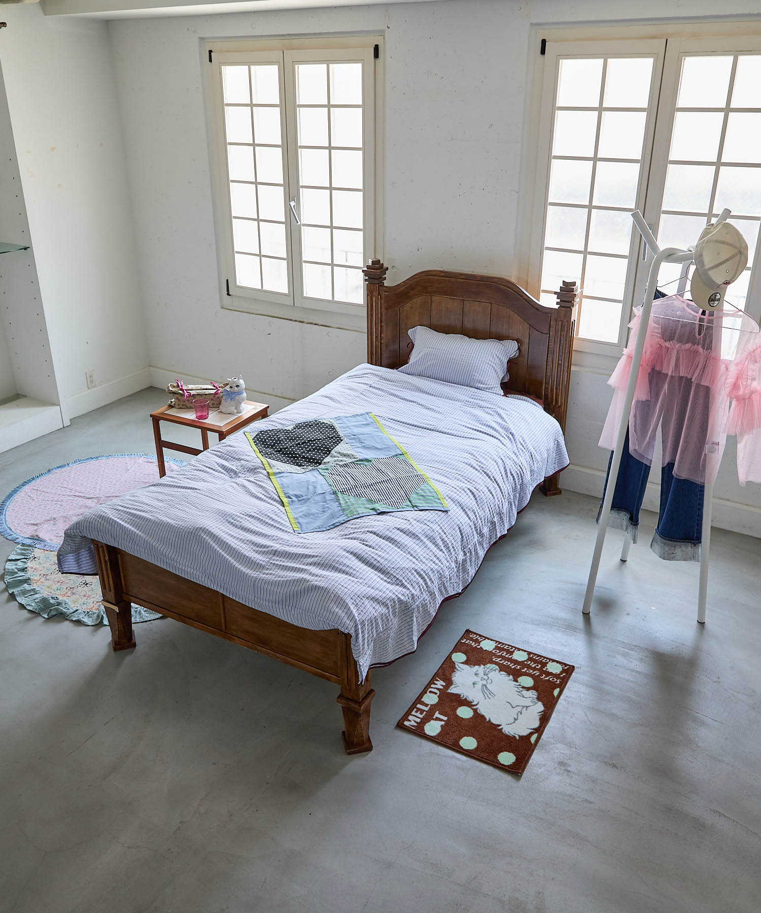 Casselini HOME(キャセリーニ ホーム)パッチワークマルチカバー