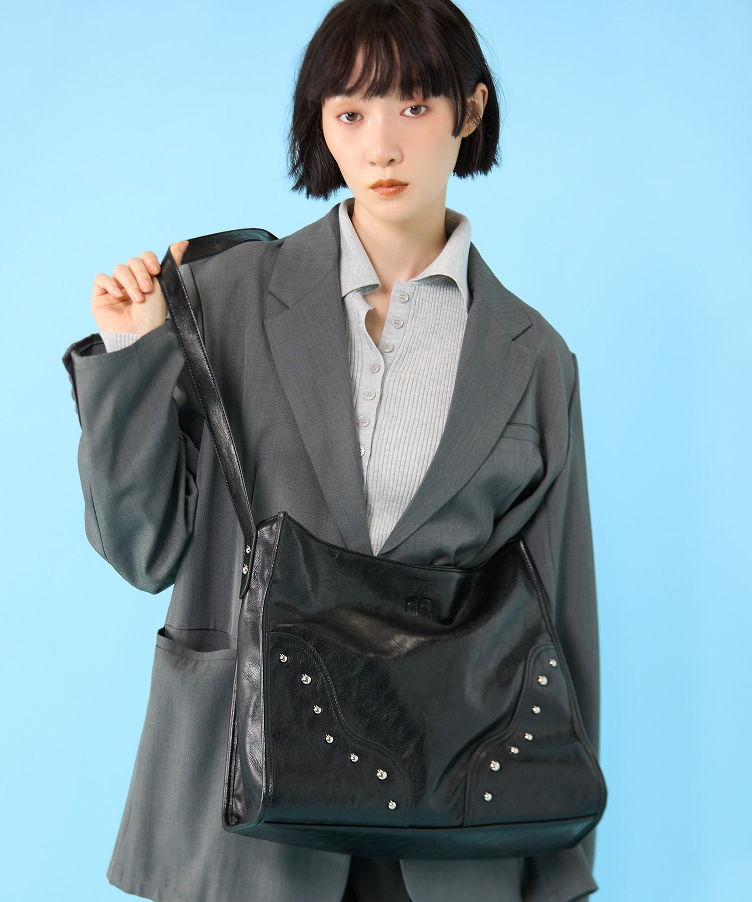 Casselini(キャセリーニ)ウェーブスタッズトート | CASSELINI ONLINE SHOP