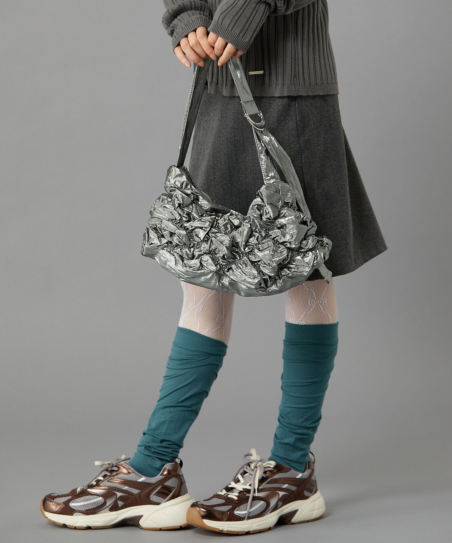 Casselini(キャセリーニ)シャーリングショルダーバッグ | CASSELINI