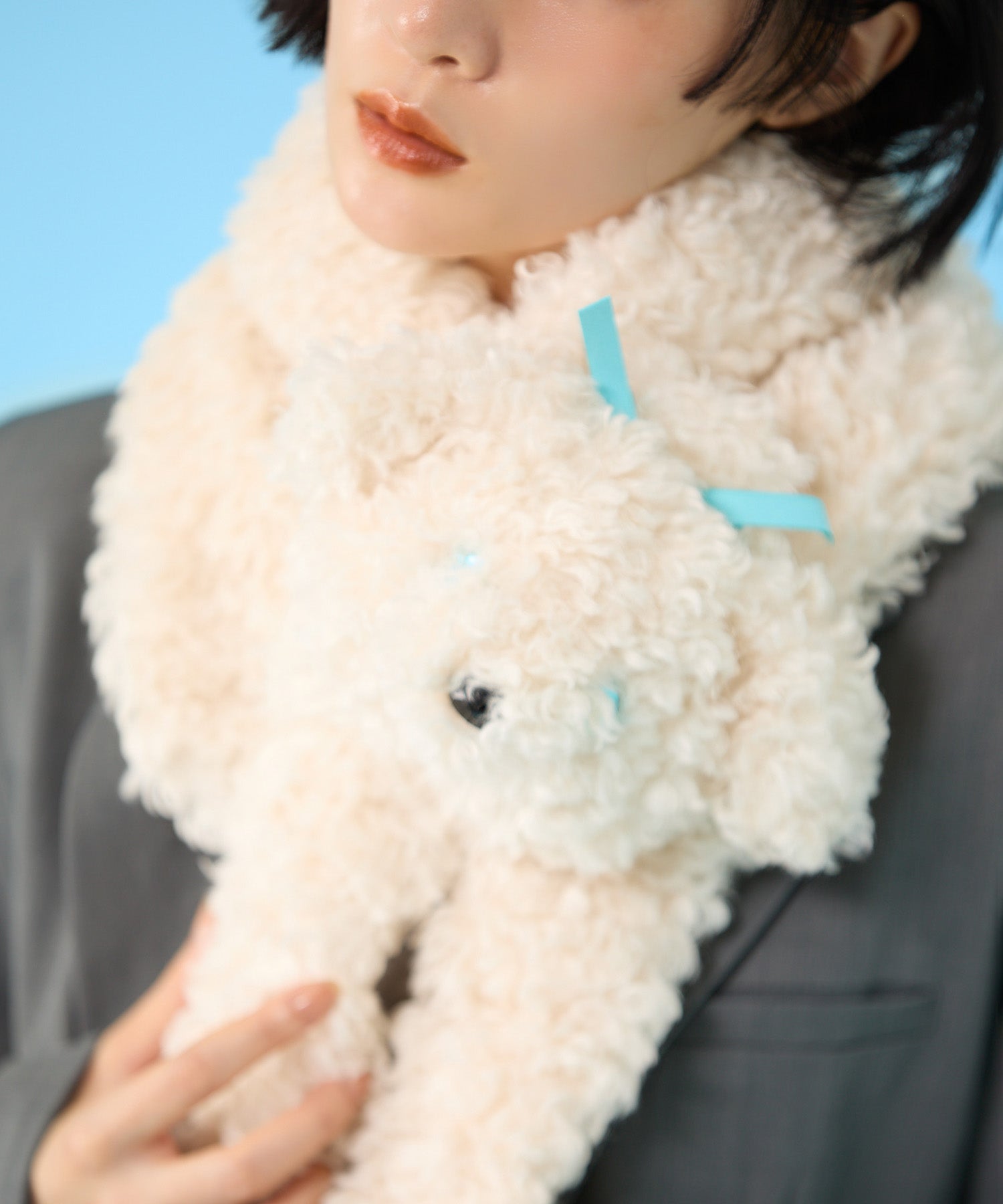 Casselini(キャセリーニ)ドッグモチーフマフラー | CASSELINI ONLINE SHOP