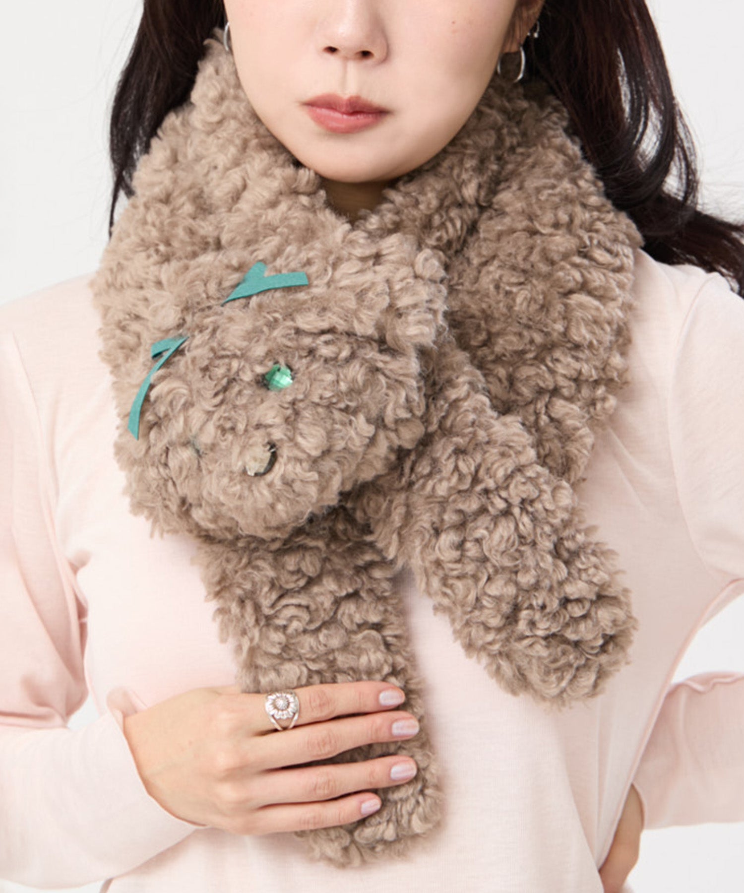 Casselini(キャセリーニ)ドッグモチーフマフラー | CASSELINI ONLINE SHOP