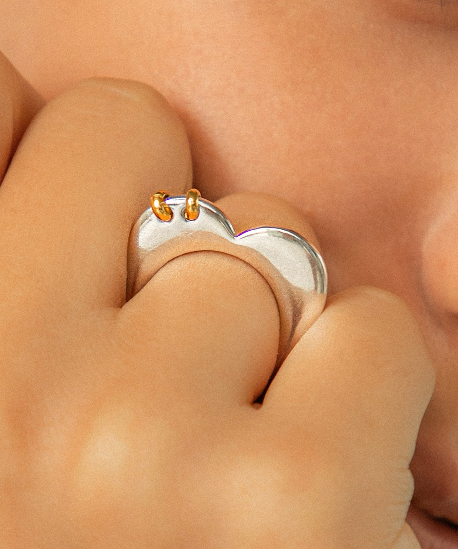 LAPUIS] Plate heart ring | CASSELINI ONLINE SHOP
