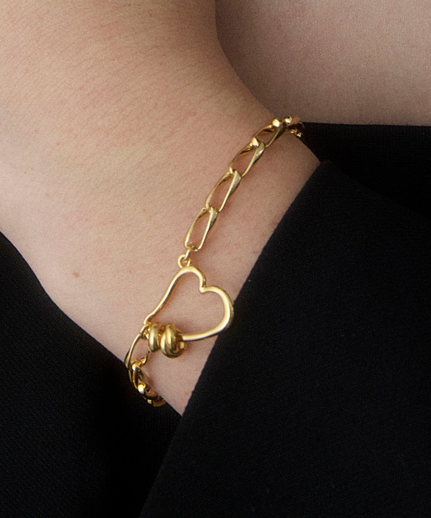 LAPUIS] Rough heart bracelet | CASSELINI ONLINE SHOP