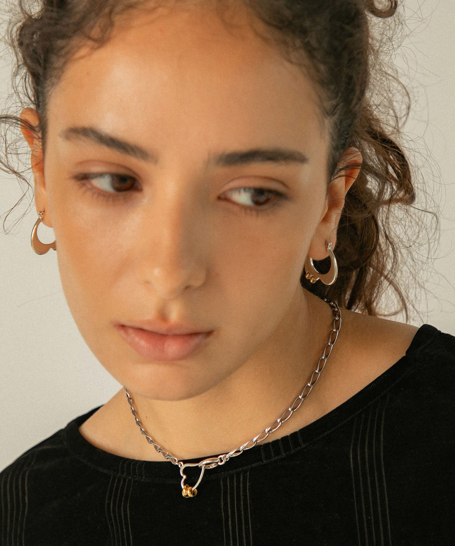 LAPUIS] Rough heart choker | CASSELINI ONLINE SHOP