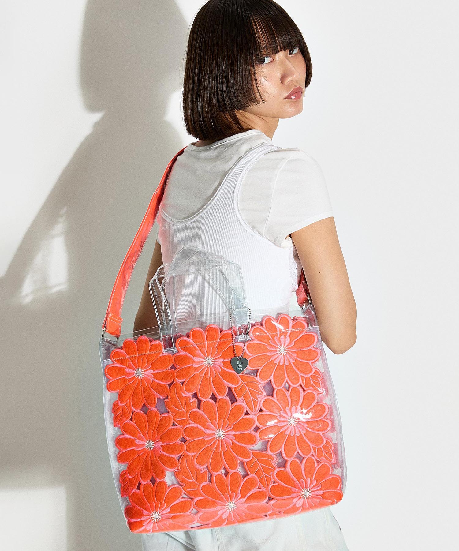 あ*こ様 Spick & Span BASENOTES / FLOWER RIN HEY! Mrs ROSE(ヘイ！ミセスローズ)Flower sandwich BAG | CASSELINI