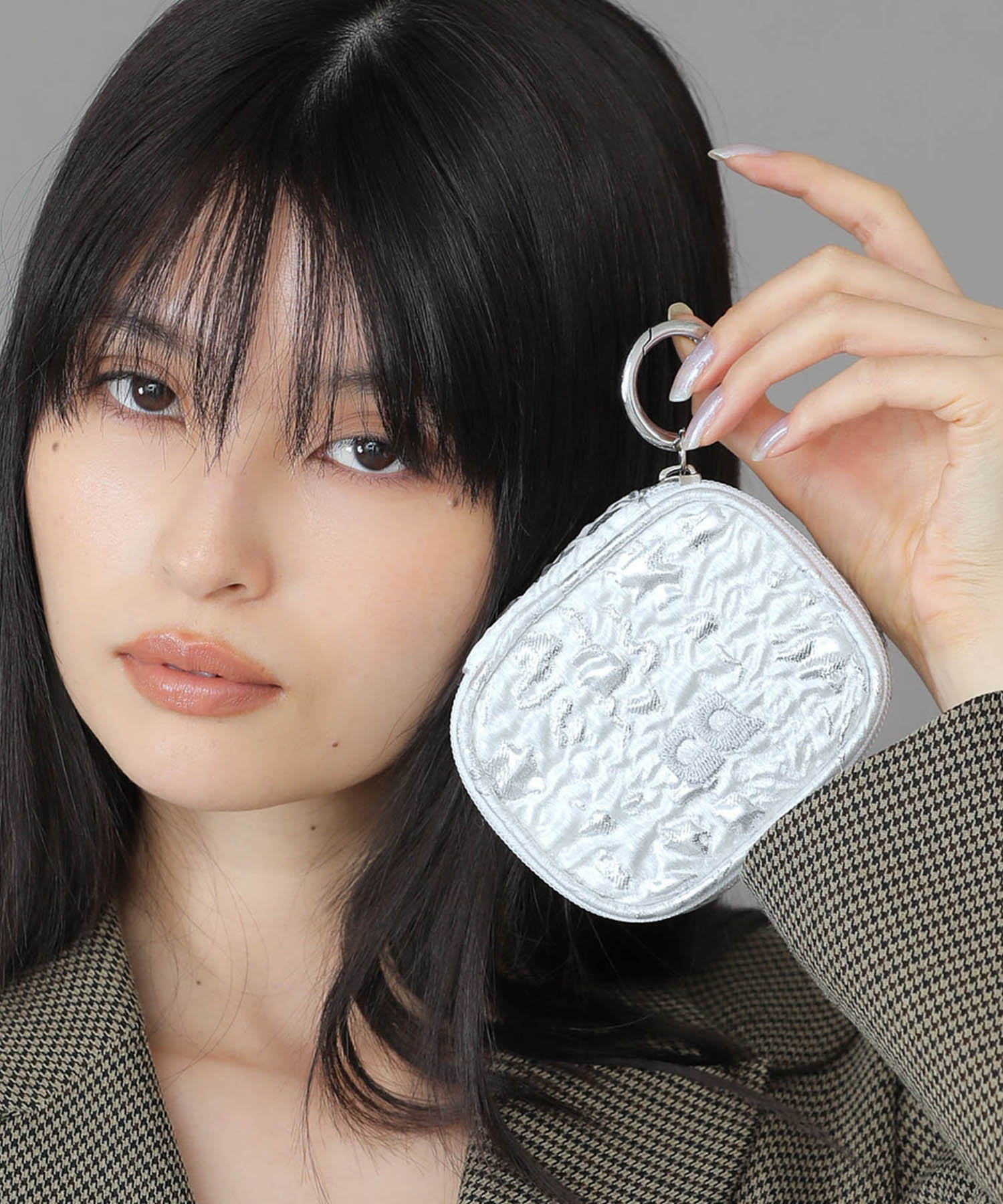 Casselini(キャセリーニ)ジャガードアクセサリーポーチ | CASSELINI