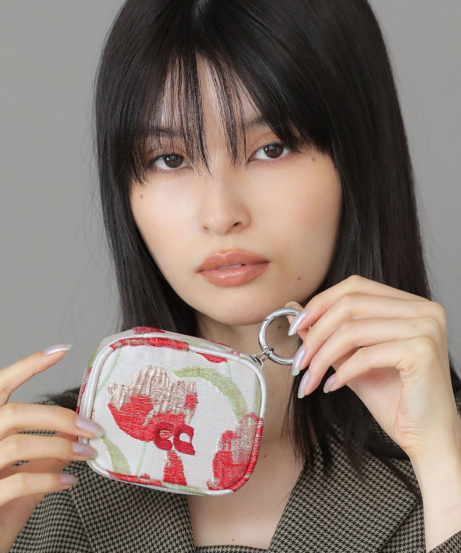 Casselini(キャセリーニ)ジャガードアクセサリーポーチ | CASSELINI